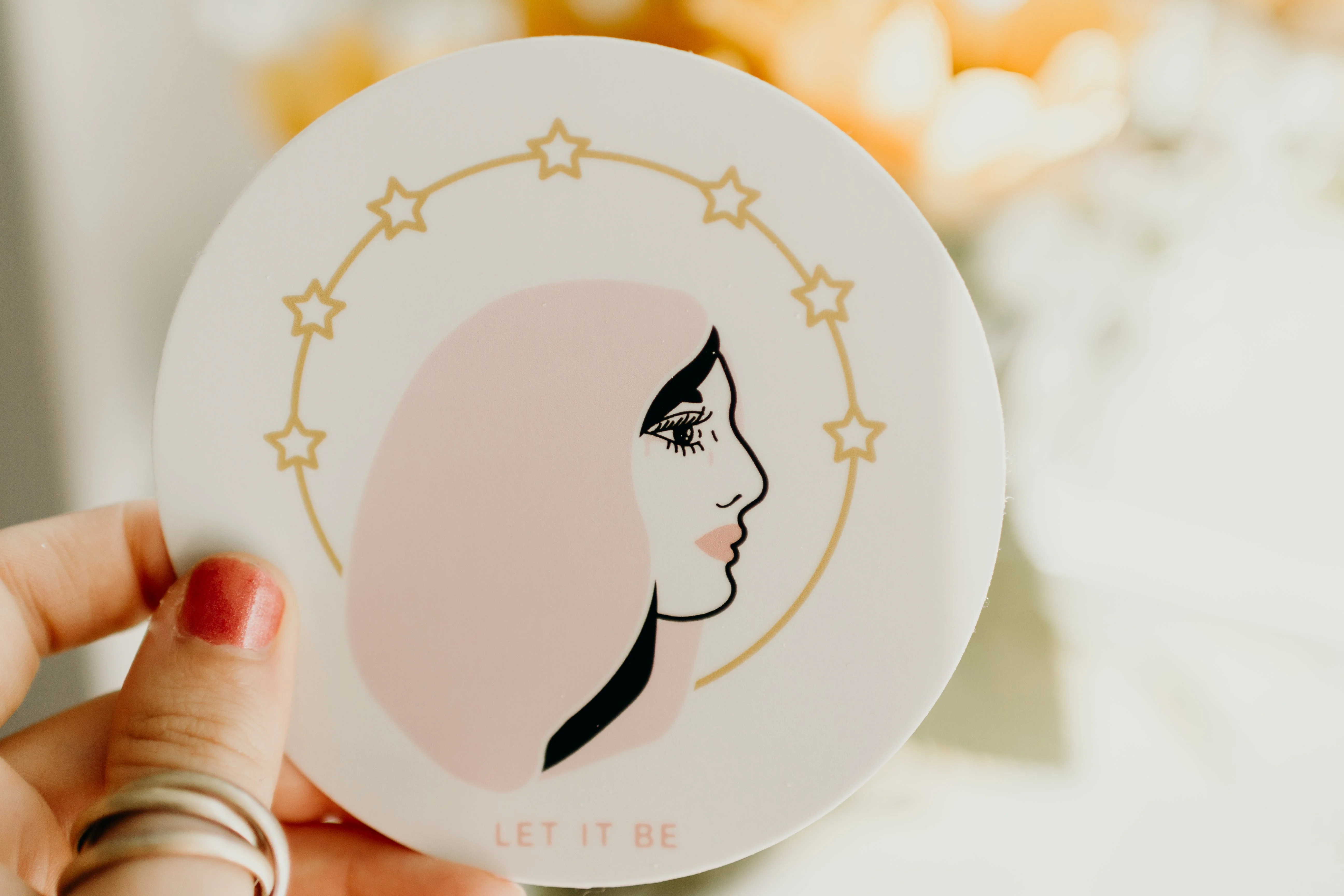 Blessed Is She Classic Stickers - Image 6