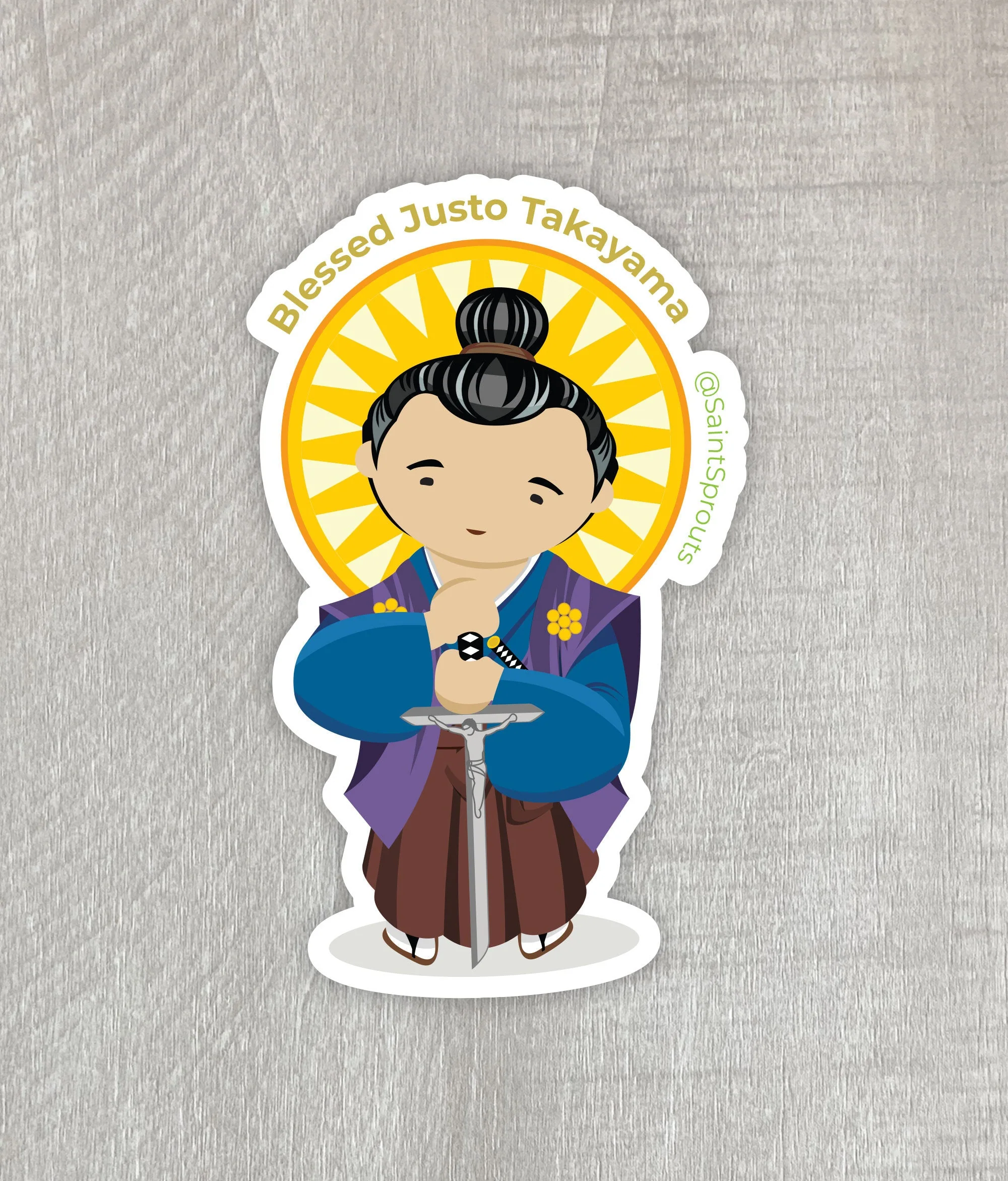 Blessed Justo Takayama Ukon Magnet - Image 3