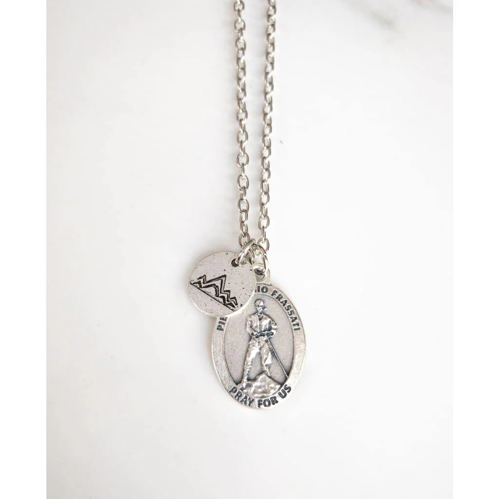 Blessed Pier Giorgio Frassati Verson L'Alto Necklace - Image 2