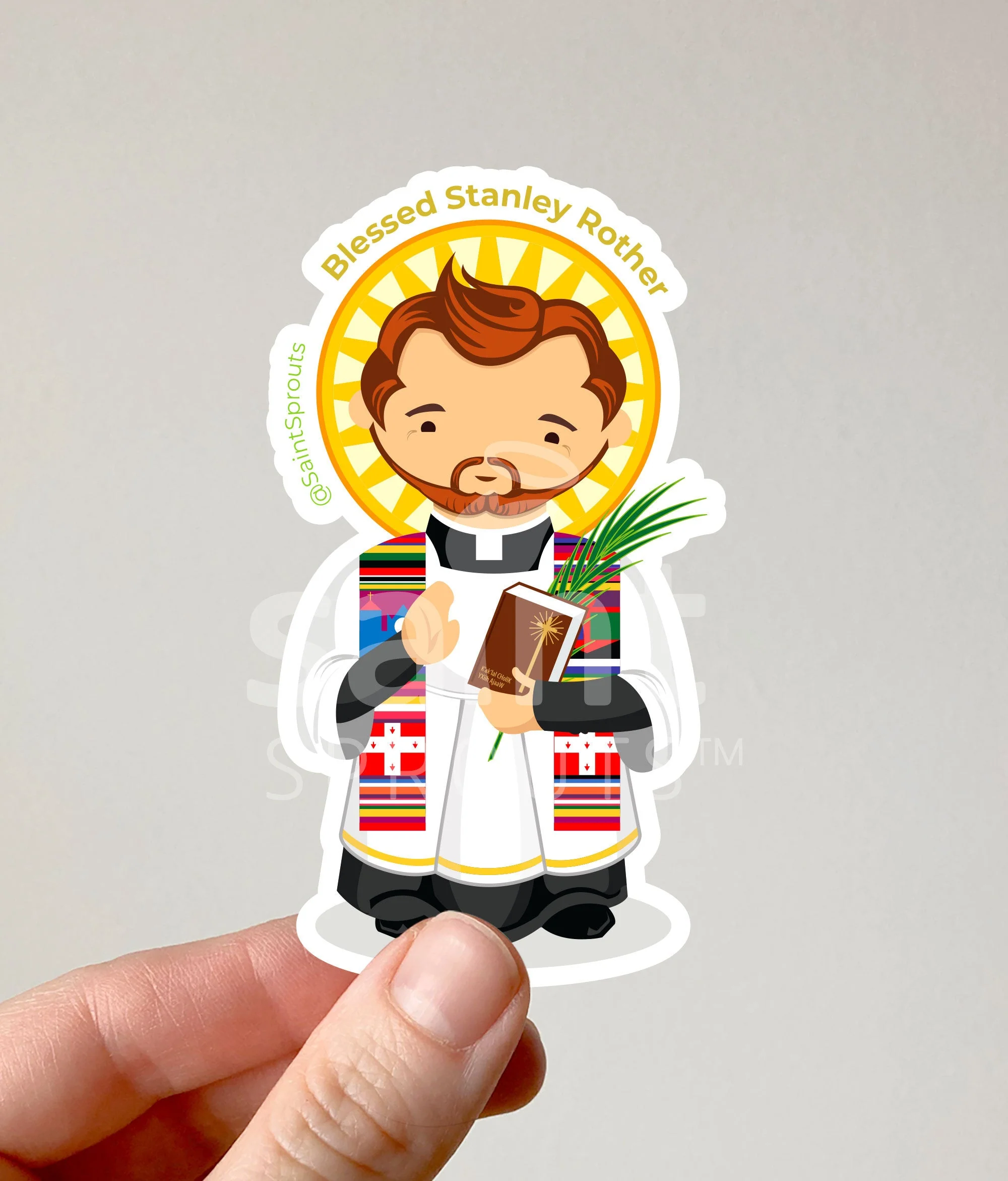Blessed Stanley Rother Magnet - Image 2