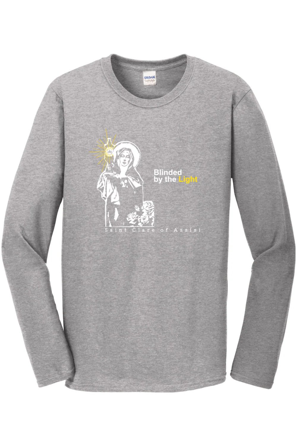 Blinded By The Light - St. Clare of Assisi Long Sleeve - Image 3