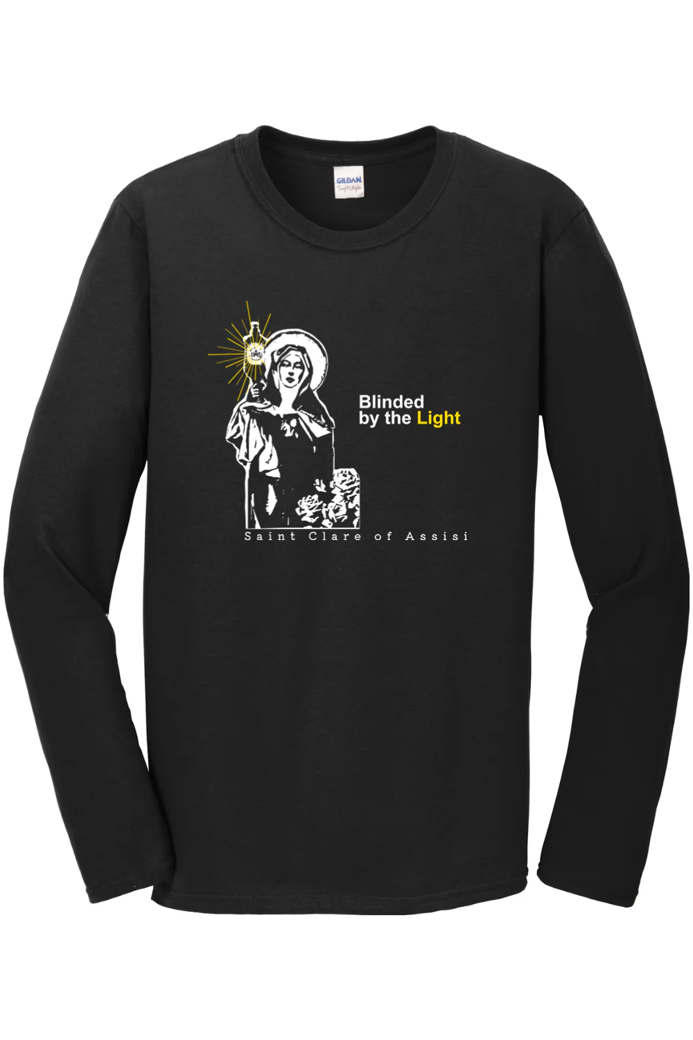 Blinded By The Light - St. Clare of Assisi Long Sleeve - Image 5