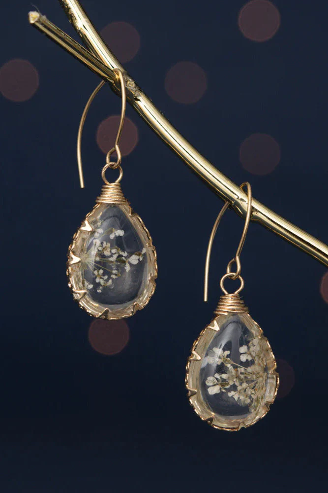 Blossoming Flower Earrings - Image 4