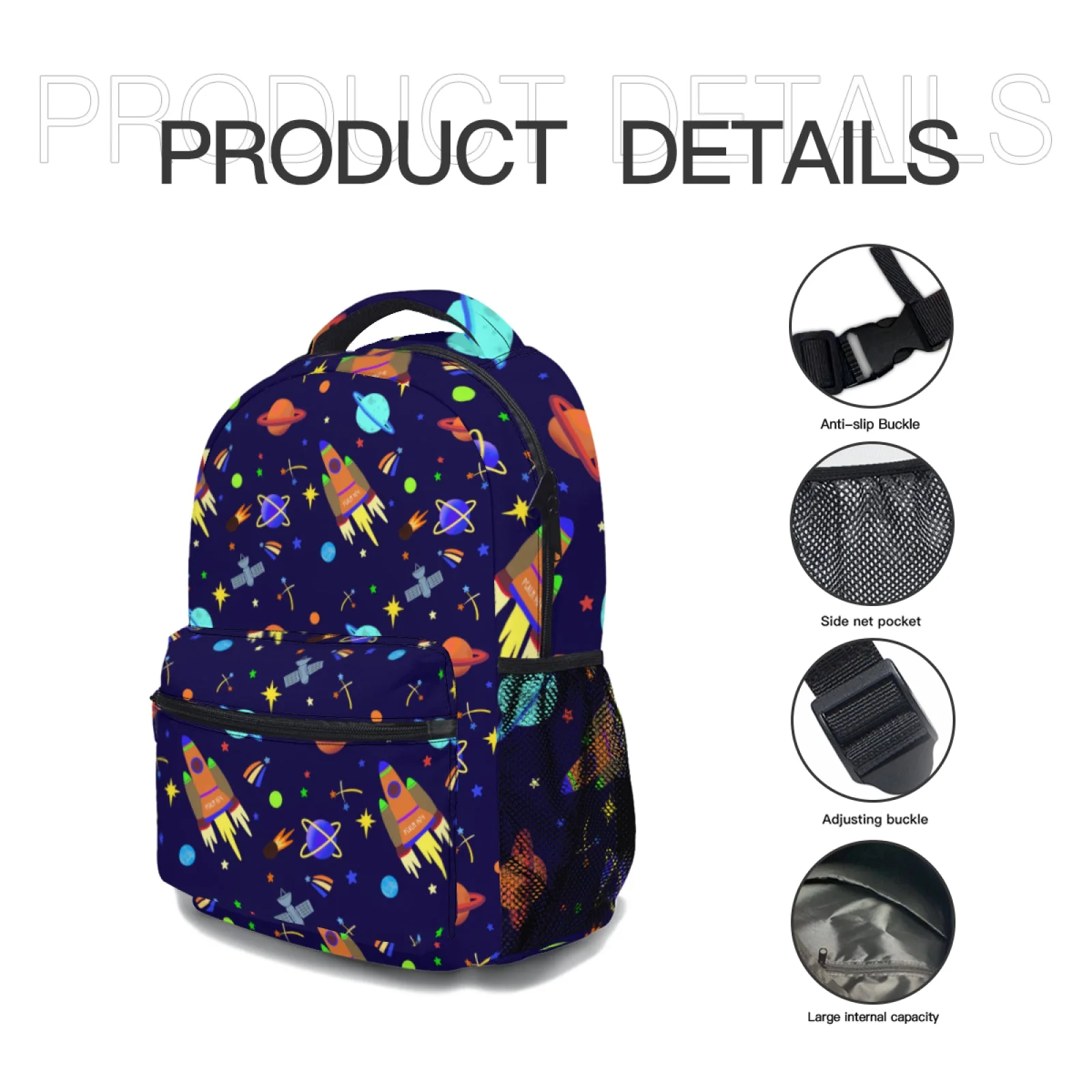 Blue Shooting Stars Backpack Bundle - Image 5