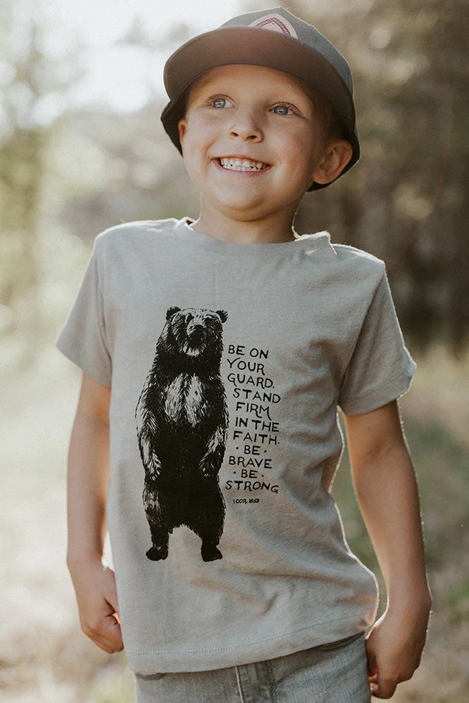 Brave Bear Toddler Tee - Image 2