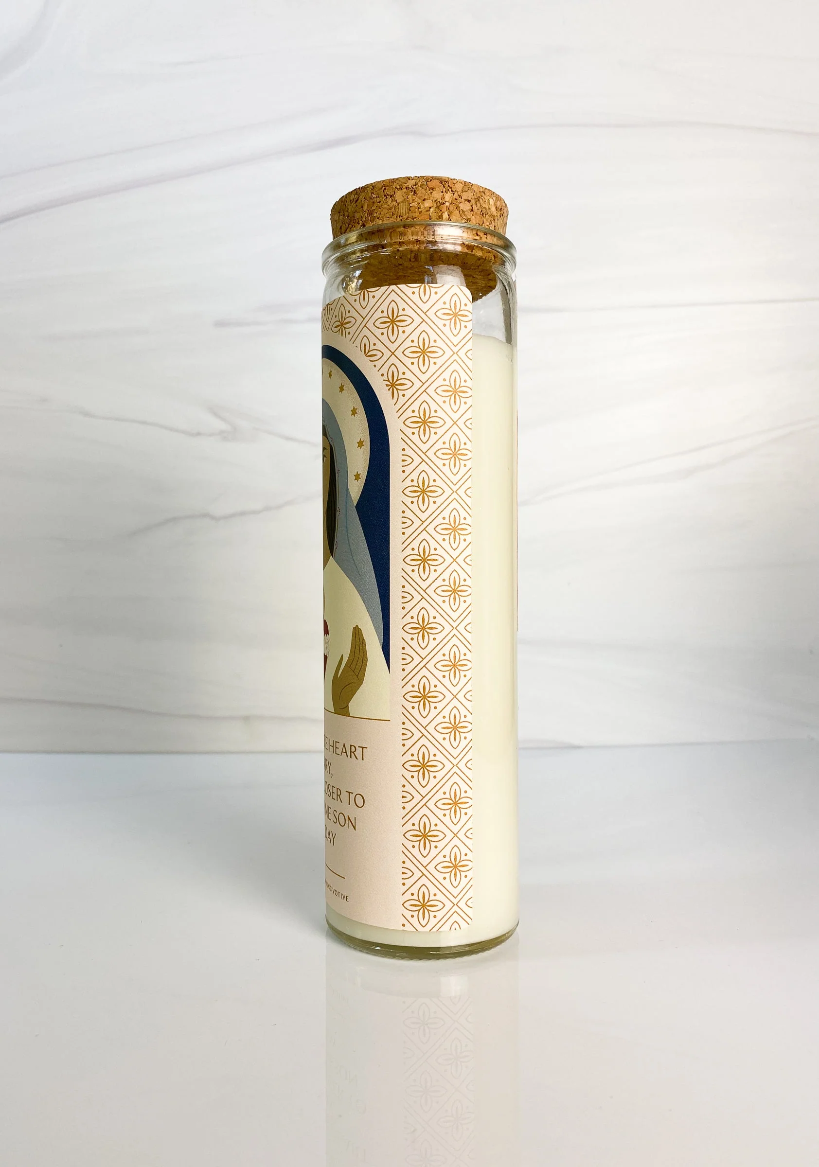 Candle: Immaculate Heart of Mary Votive - Image 7