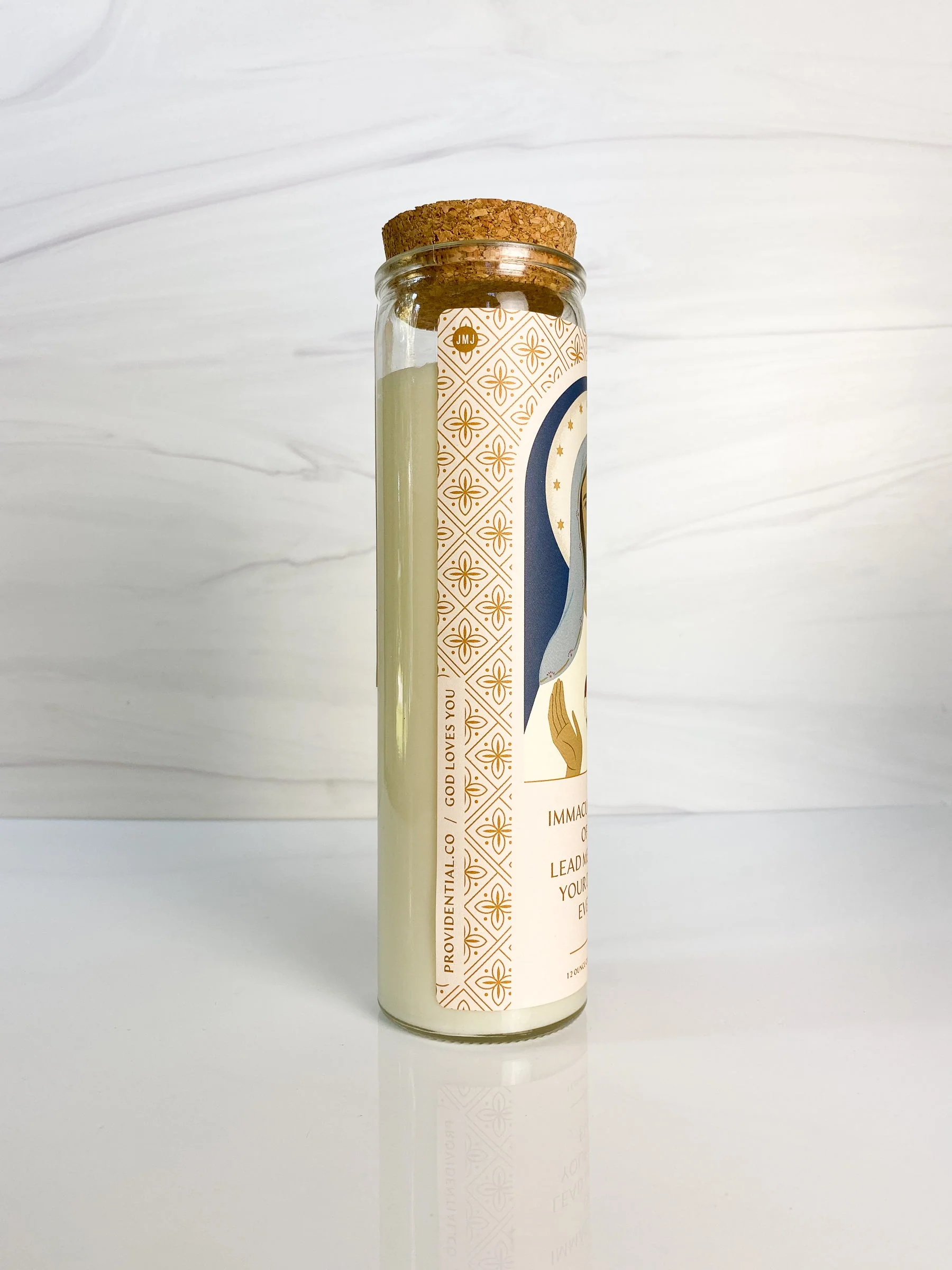 Candle: Immaculate Heart of Mary Votive - Image 8