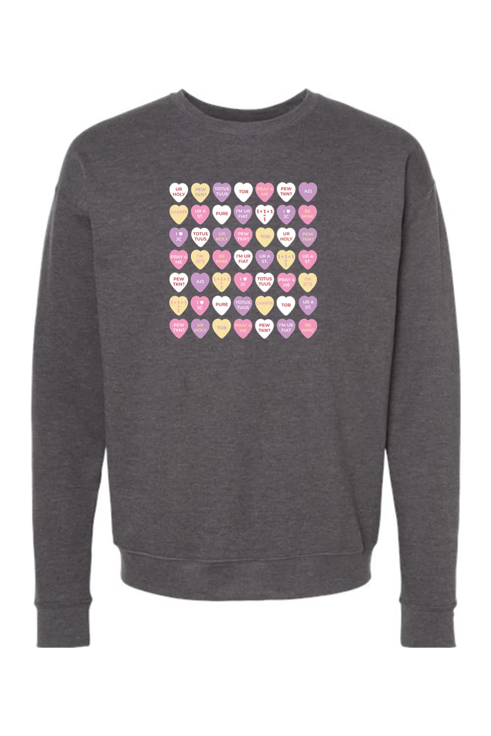 Candy Hearts - Crewneck Sweatshirt - Image 4