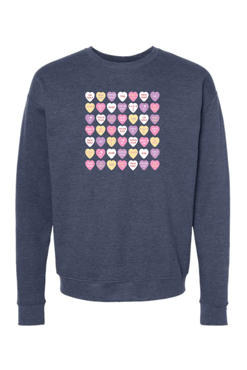 Candy Hearts - Crewneck Sweatshirt - Image 5