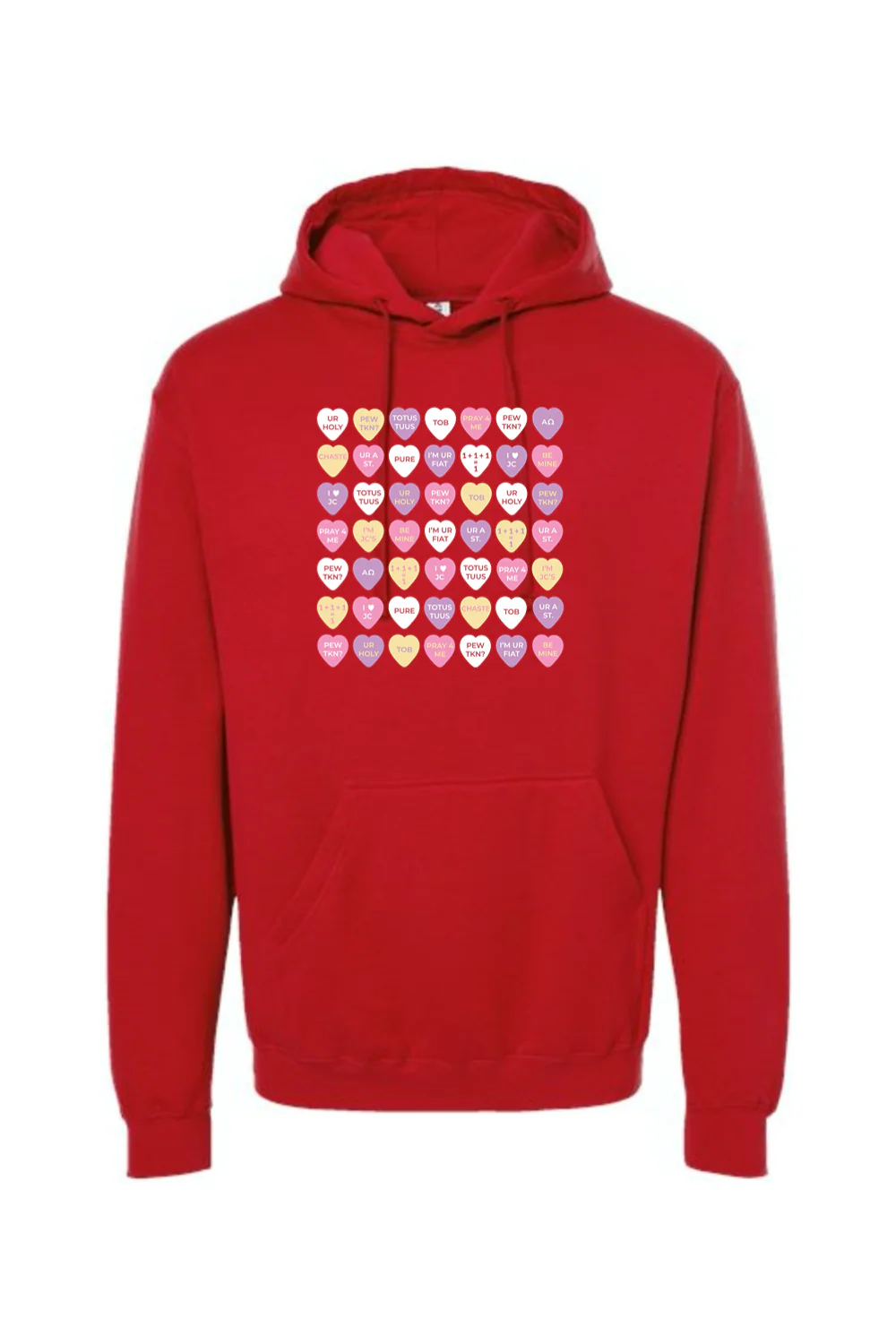 Candy Hearts - Hoodie Sweatshirt - Image 12