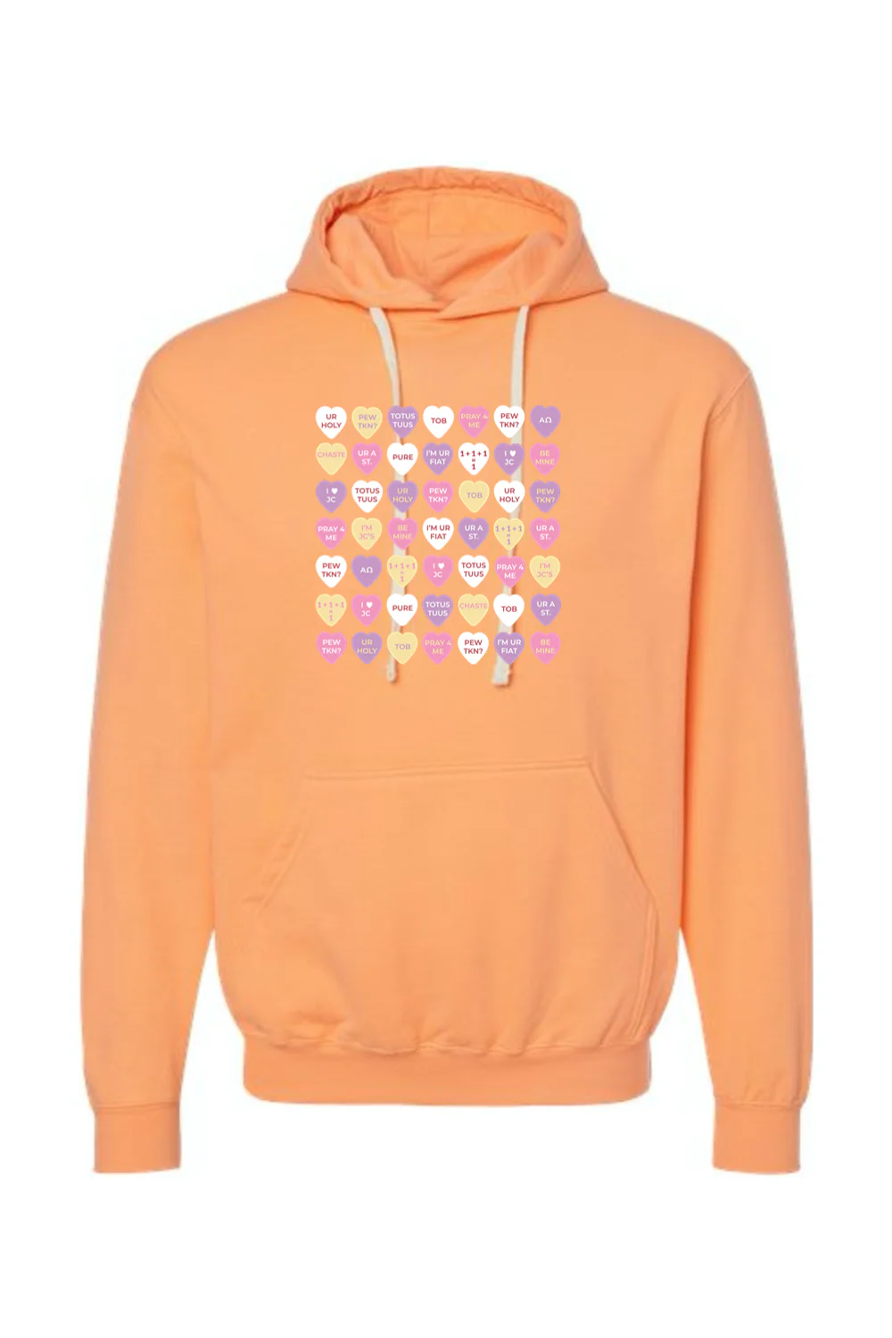 Candy Hearts - Hoodie Sweatshirt - Image 2