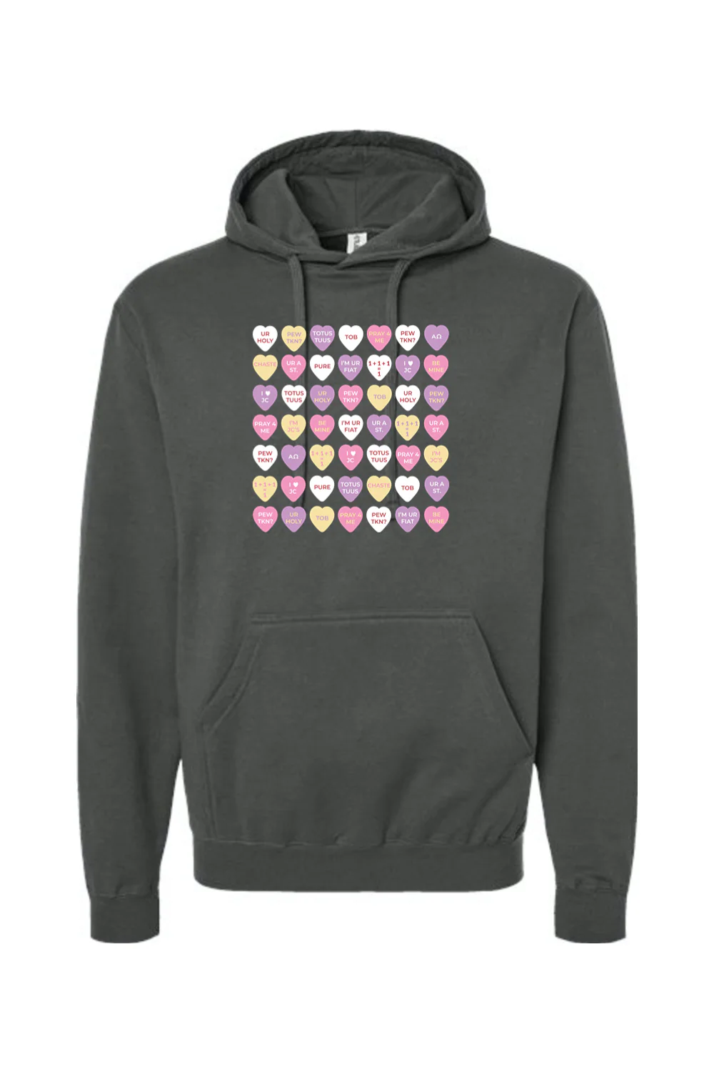 Candy Hearts - Hoodie Sweatshirt - Image 3