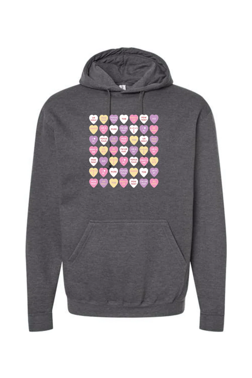Candy Hearts - Hoodie Sweatshirt - Image 4