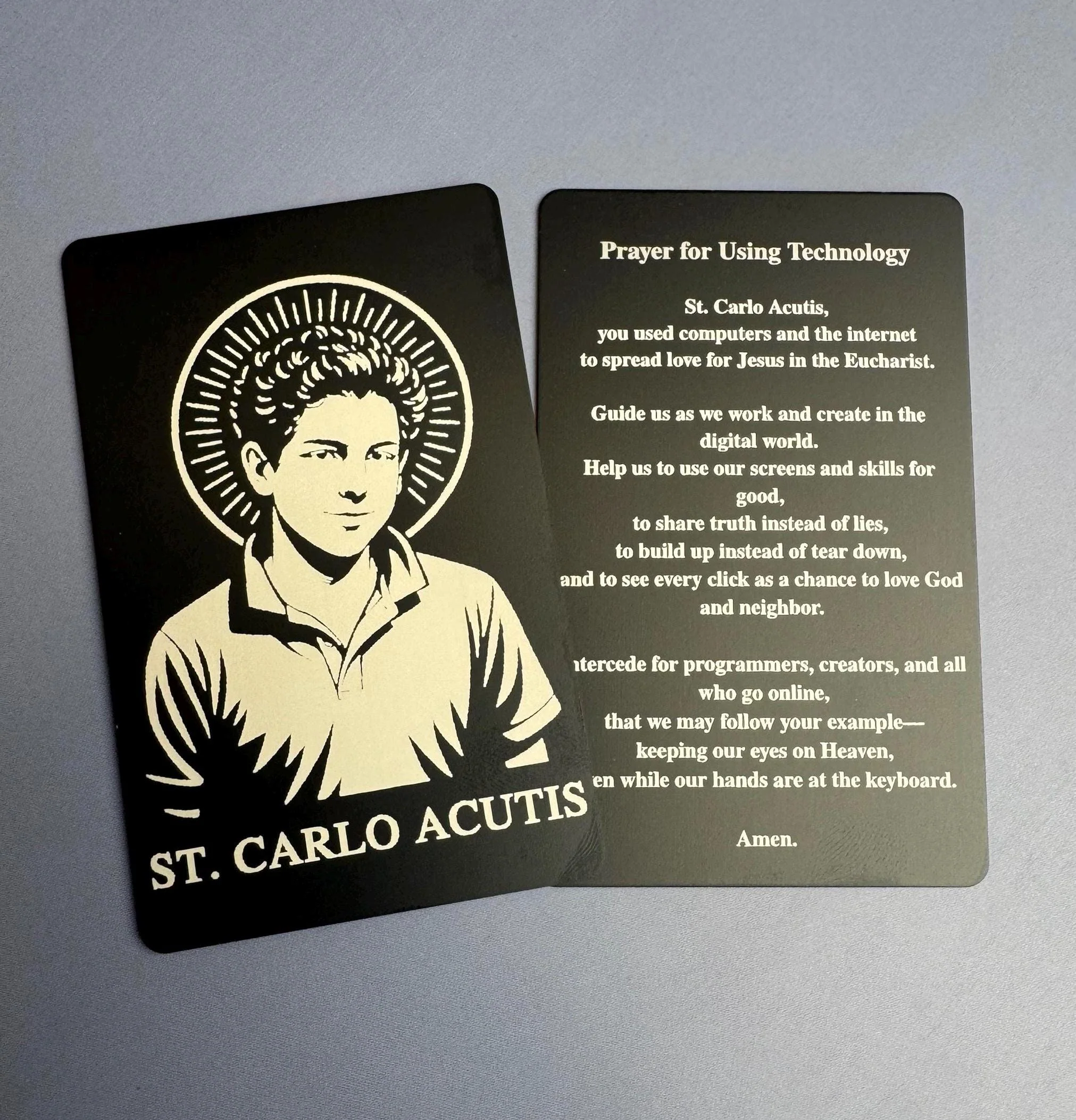 Carlo Acutis Prayer Card - Image 4