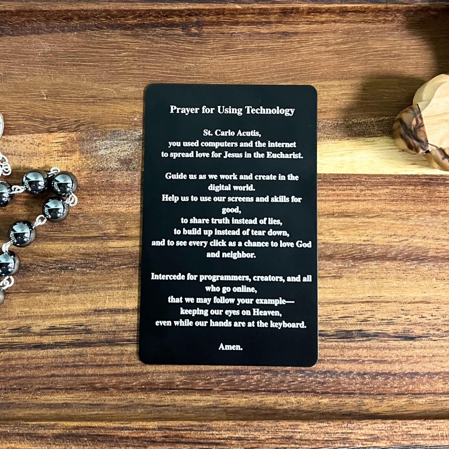 Carlo Acutis Prayer Card - Image 6