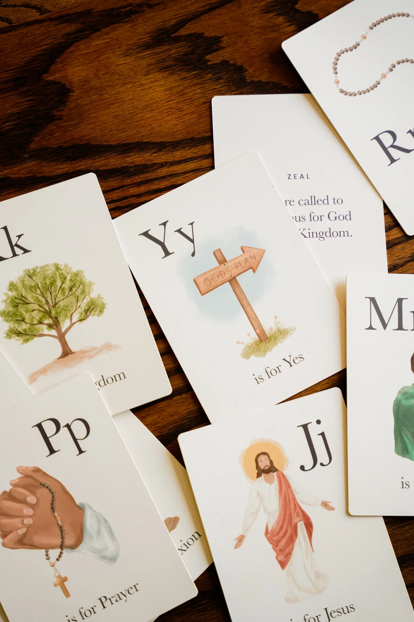 Catholic ABC Cards for Kids - Image 6