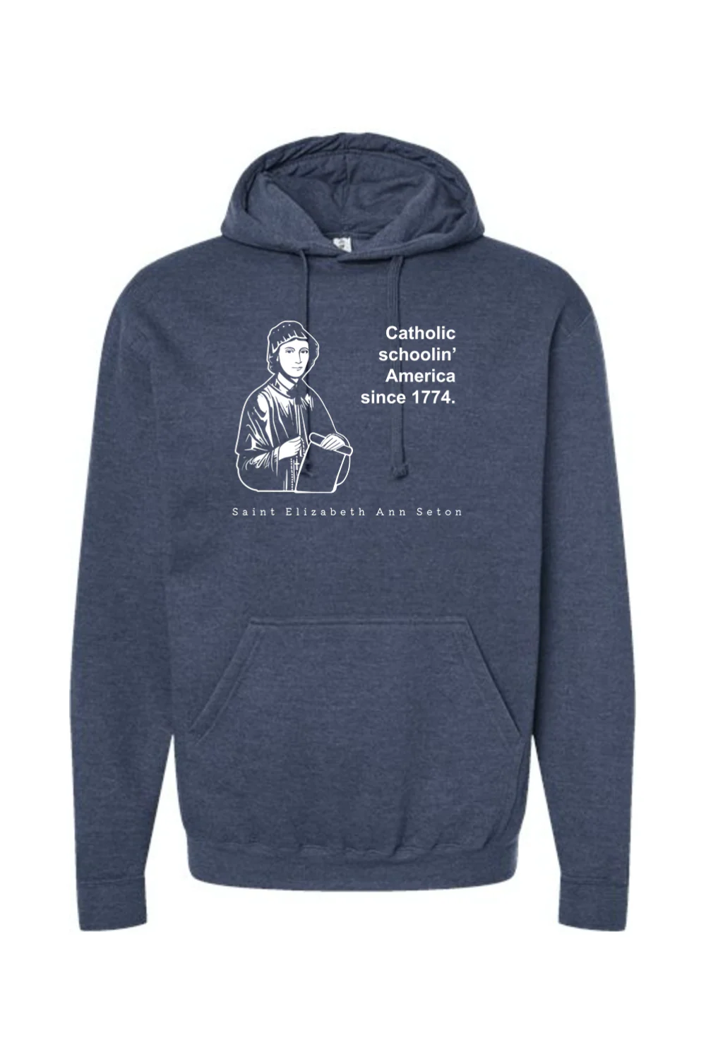 Catholic Schoolin' - St. Elizabeth Ann Seton Hoodie Sweatshirt - Image 5