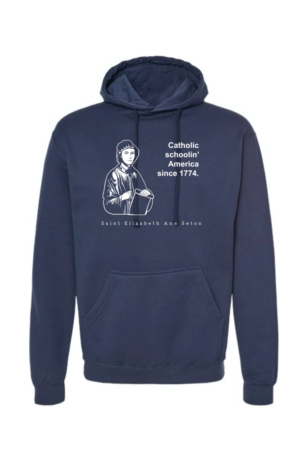 Catholic Schoolin' - St. Elizabeth Ann Seton Hoodie Sweatshirt - Image 9
