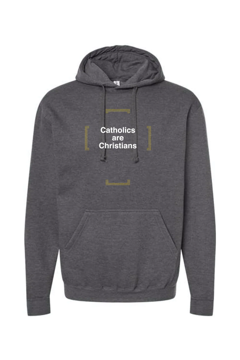 Catholics are Christians - Hoodie Sweatshirt - Image 4