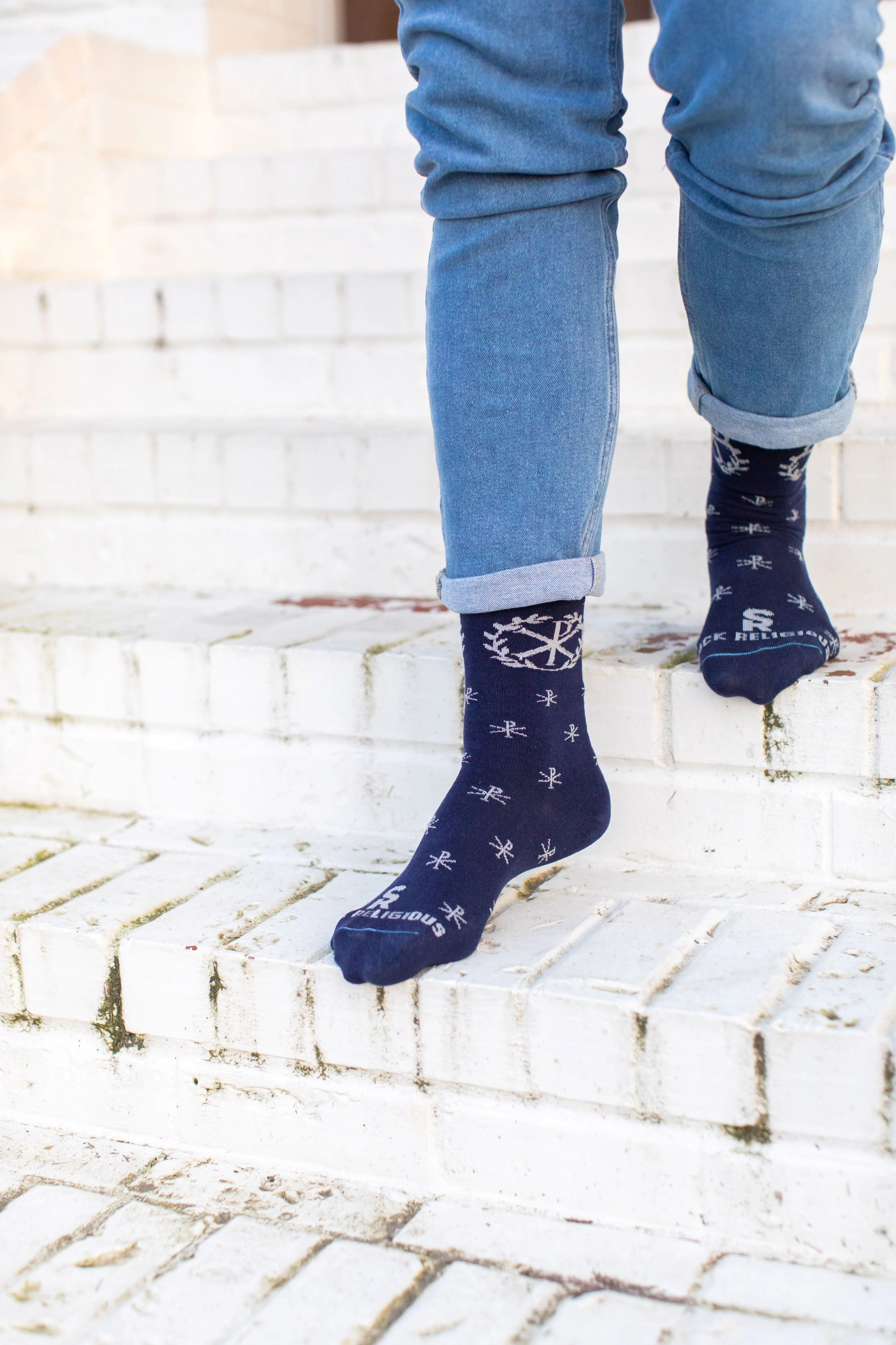 Chi Rho Adult Socks - Image 3