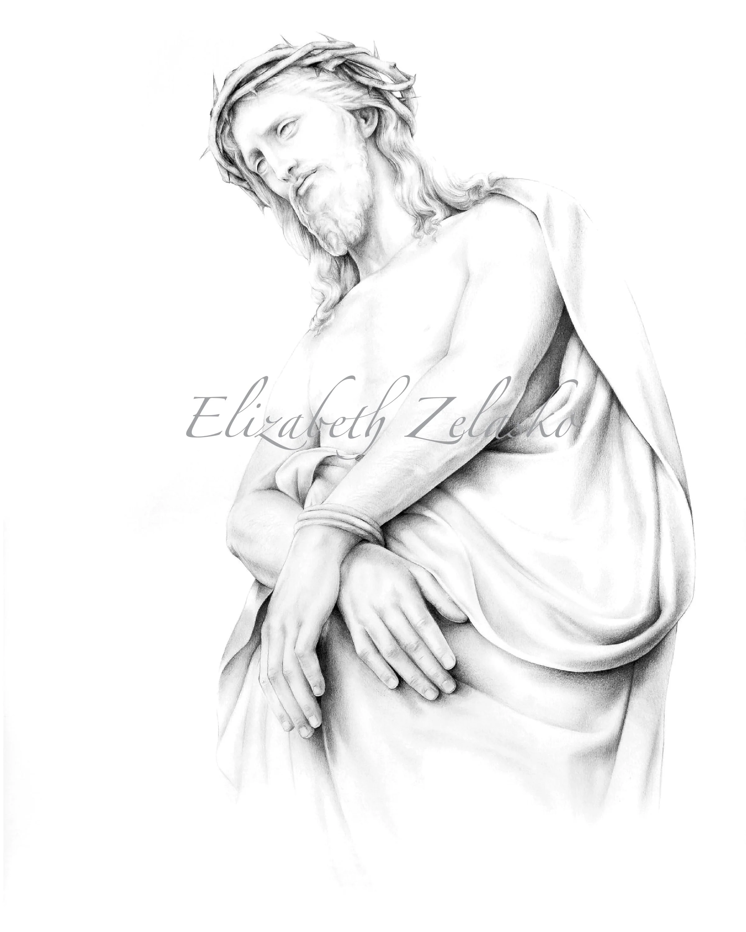 Christ before the crowd
