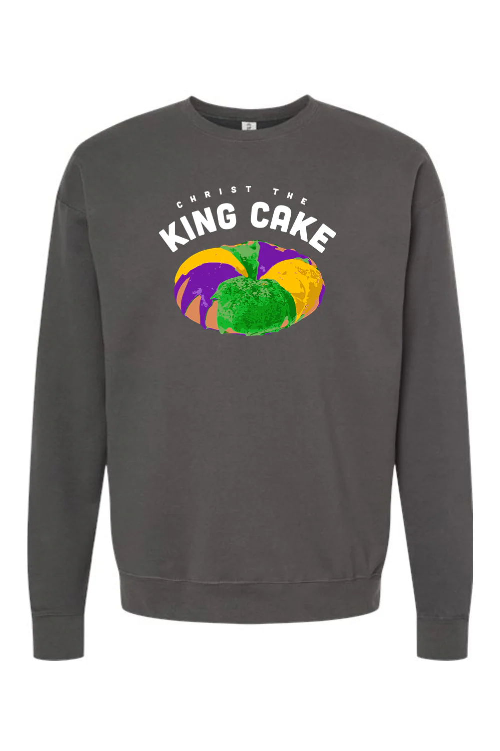 Christ the King Cake - Crewneck Sweatshirt - Image 2