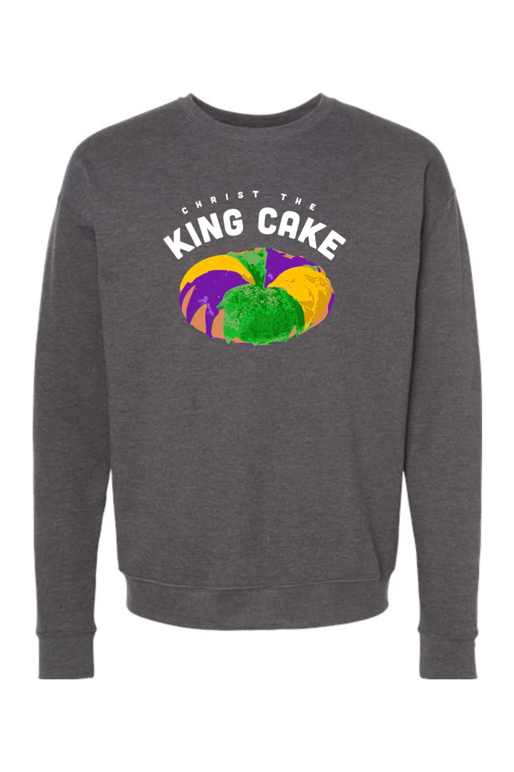 Christ the King Cake - Crewneck Sweatshirt - Image 3