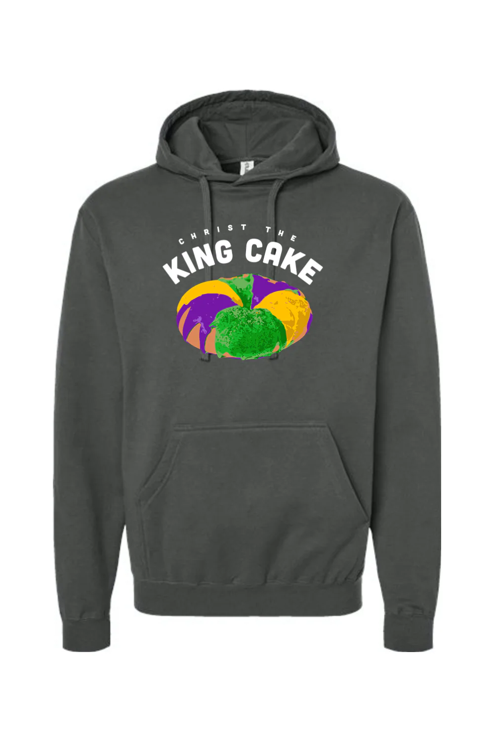Christ the King Cake - Hoodie Sweatshirt - Image 4