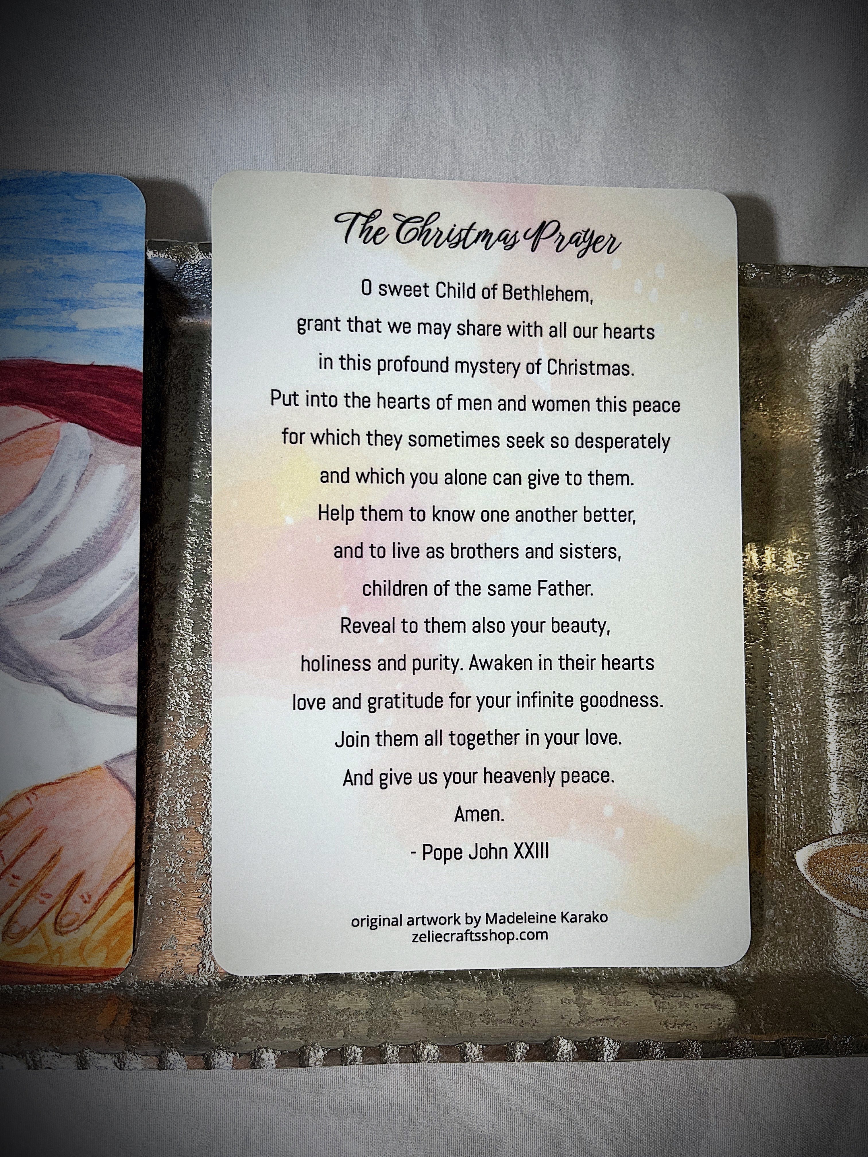 Christmas prayer card - Image 8