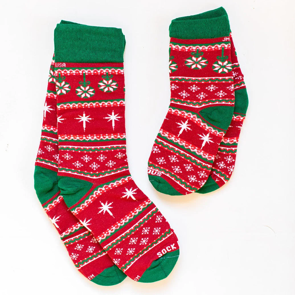 Christmas Sweater Kids Socks - Image 2