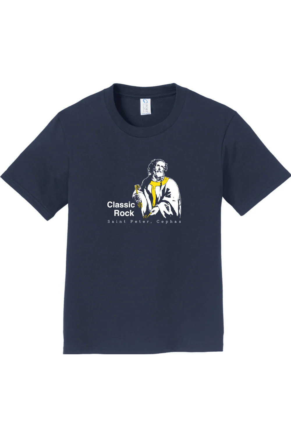 Classic Rock - St. Peter, Cephas - Youth T-Shirt - Image 6
