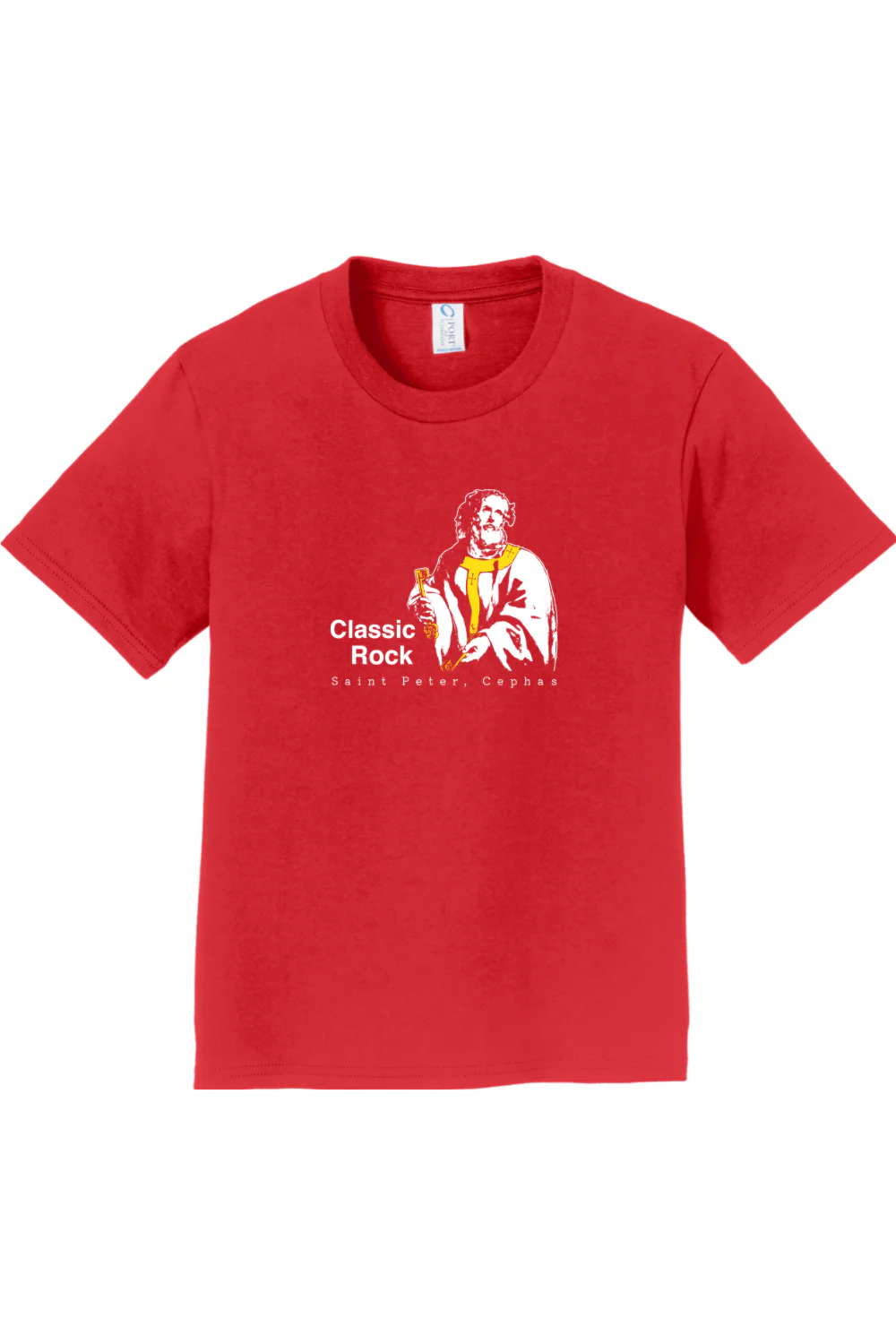 Classic Rock - St. Peter, Cephas - Youth T-Shirt - Image 7