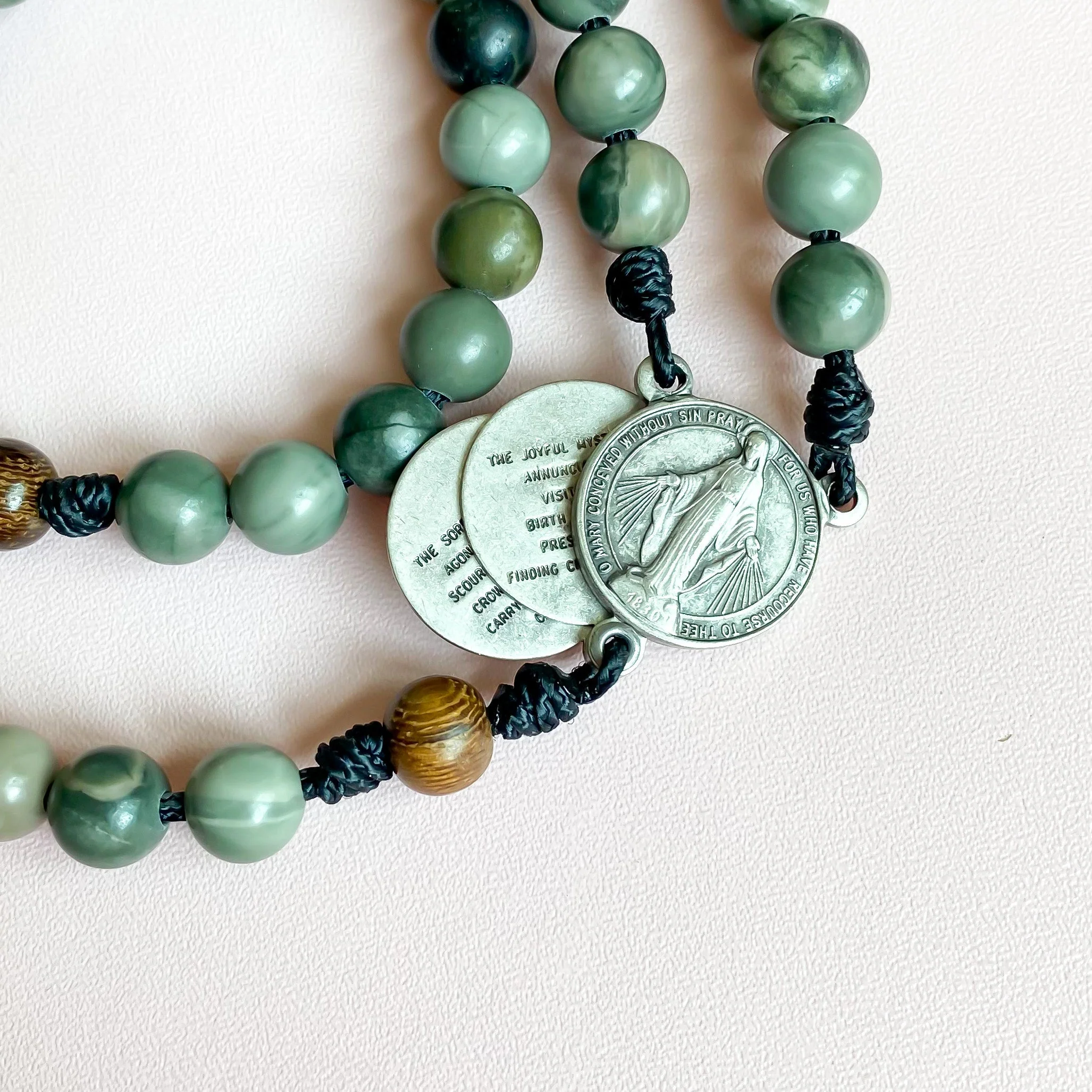 Columba | Traditional Gemstone Rosary - Image 3