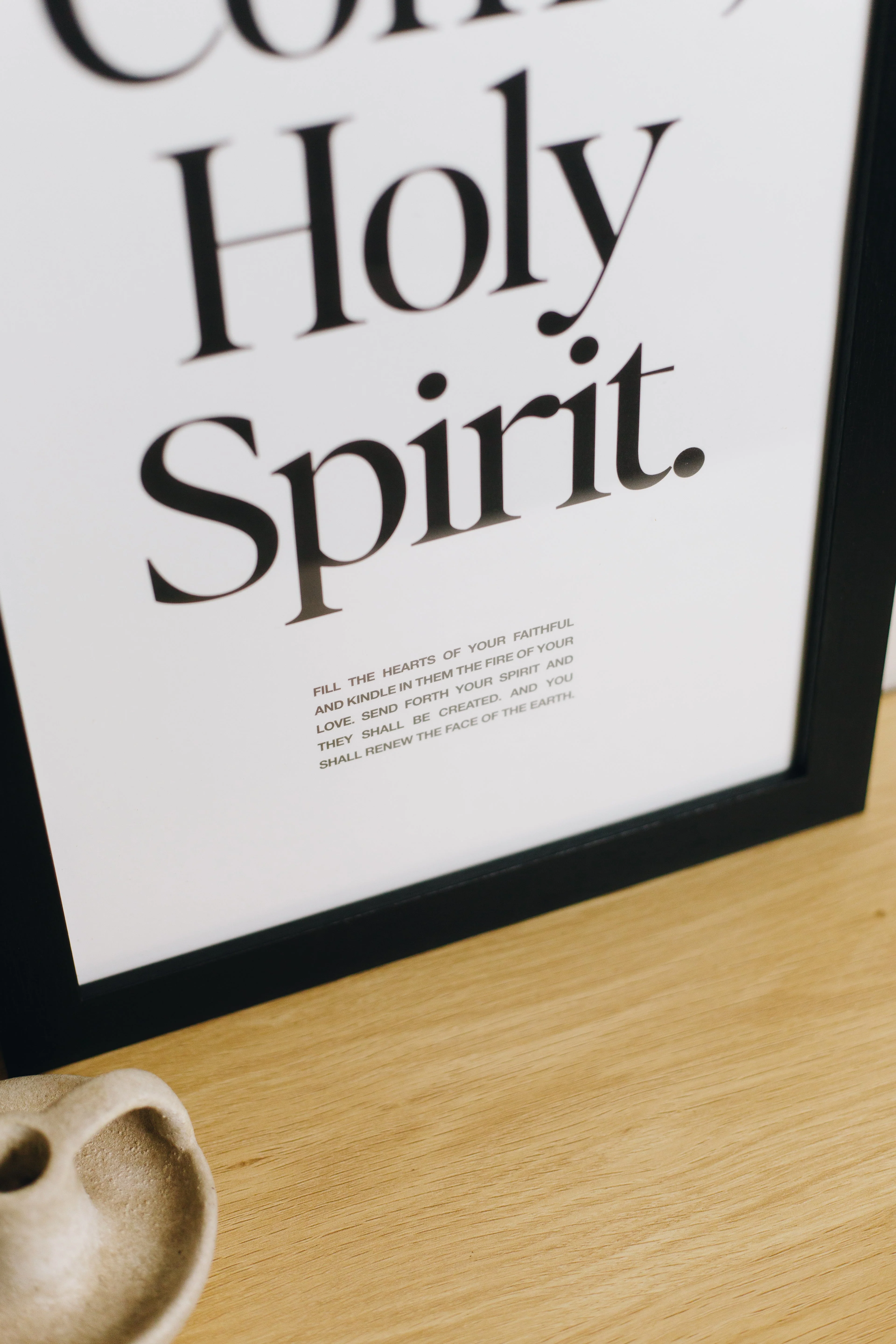 Come Holy Spirit Print (11x14) - Image 4