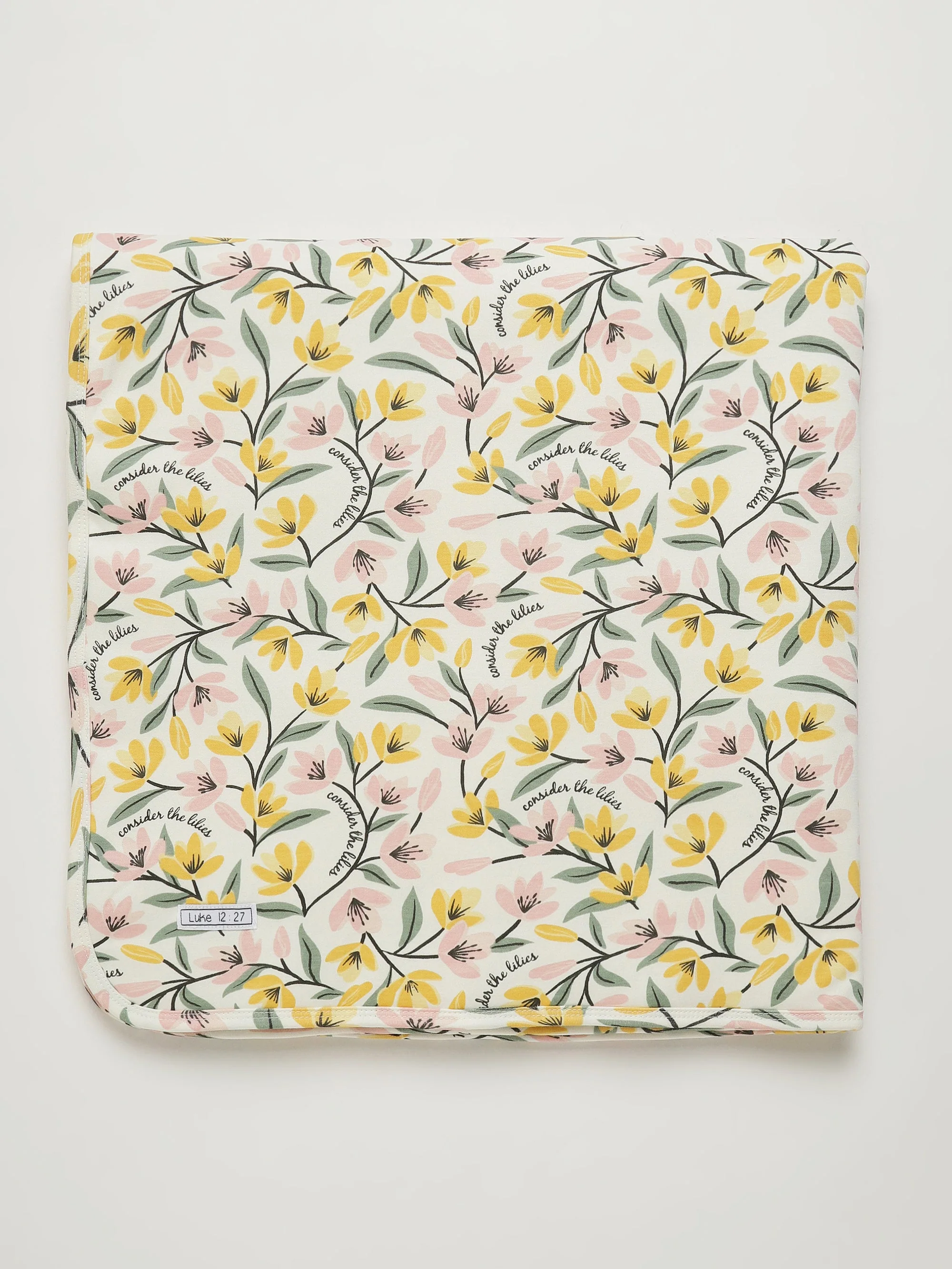 Consider the Lilies Blanket Cotton - Image 3