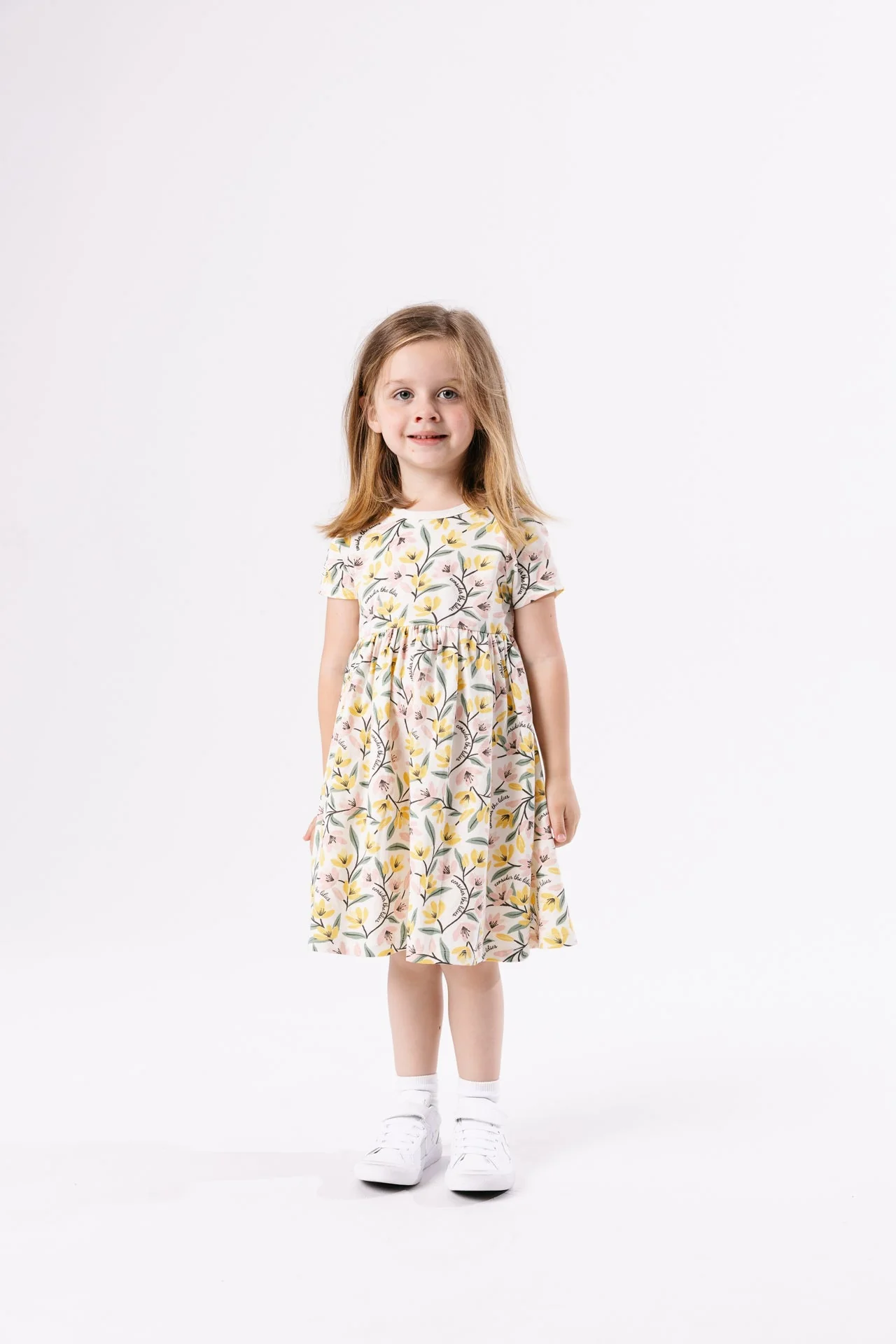 Consider the Lilies Twirl Dress Cotton - Image 3