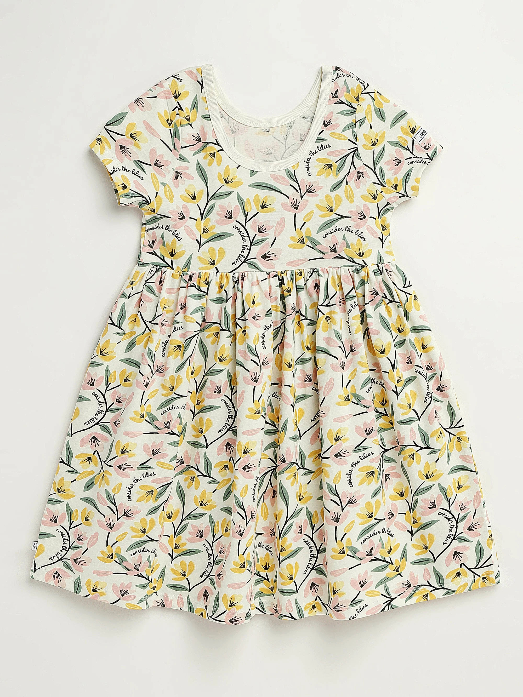 Consider the Lilies Twirl Dress Cotton - Image 6