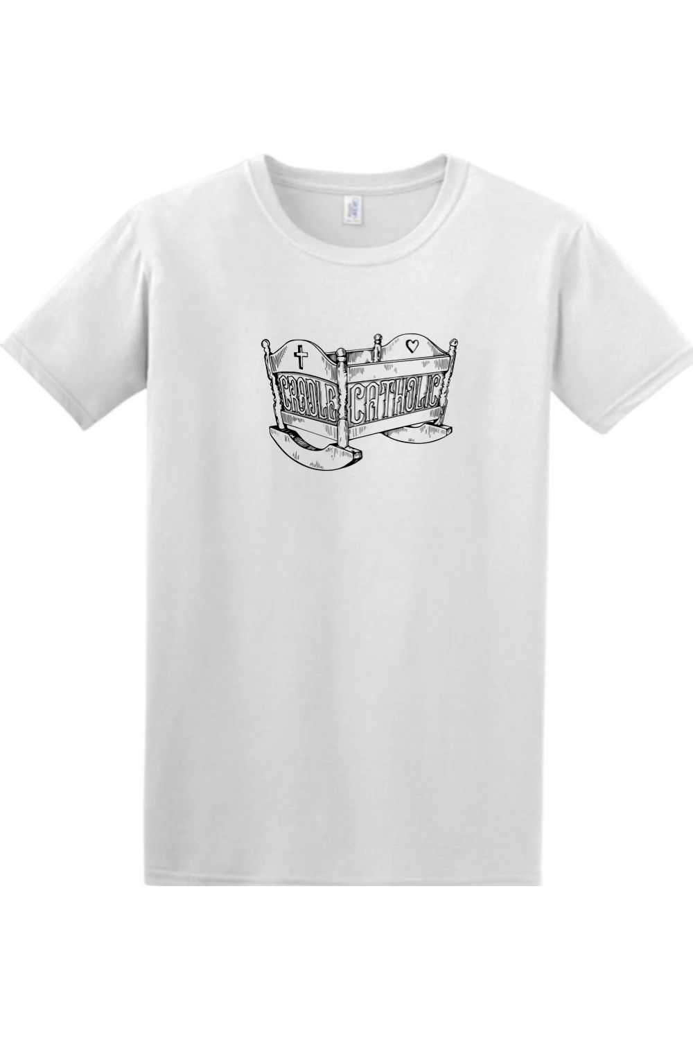 Cradle Catholic Adult T-Shirt - Image 3