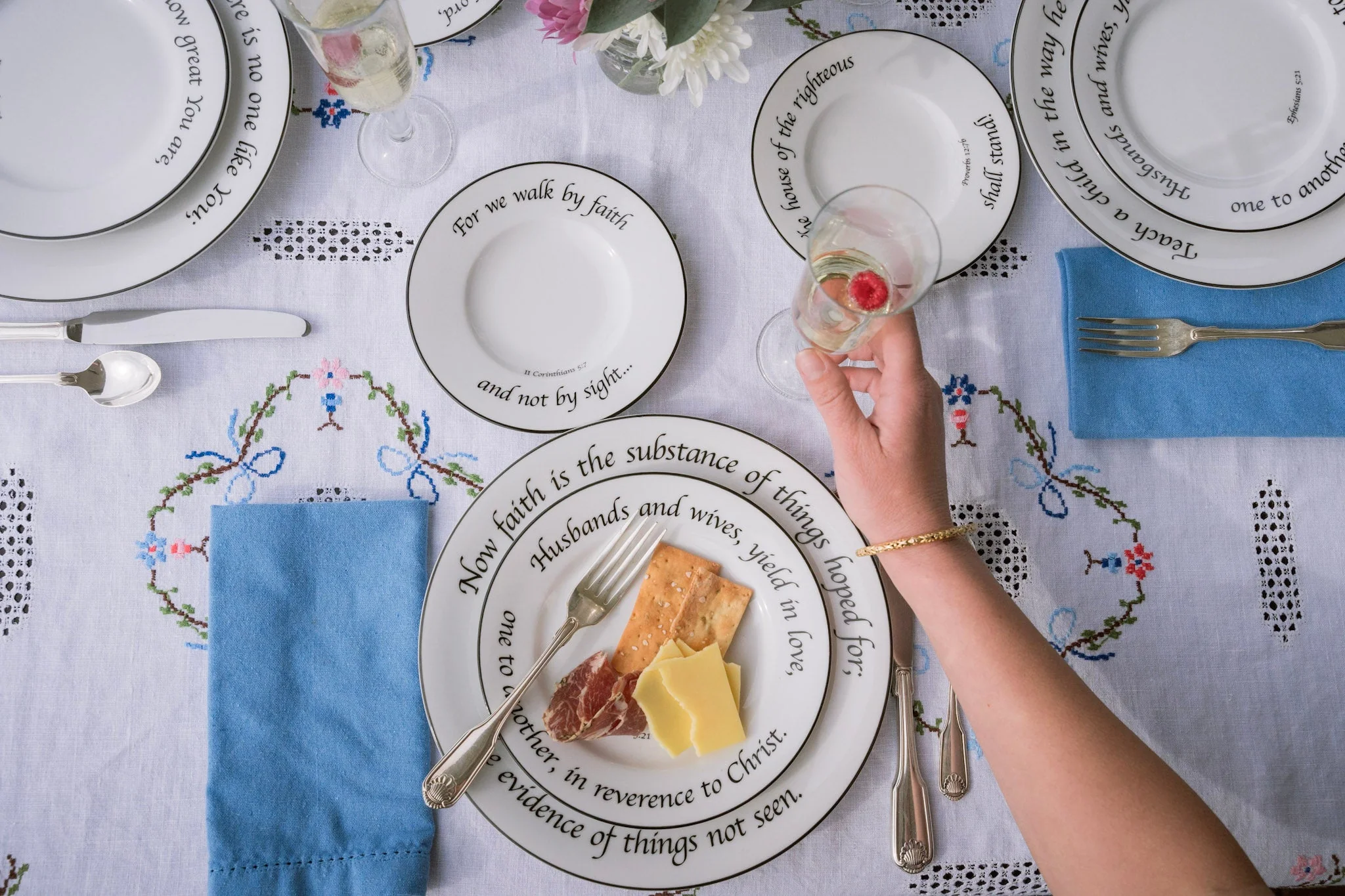 Daily Bread Appetizer Plates, Set of 4 - Image 7