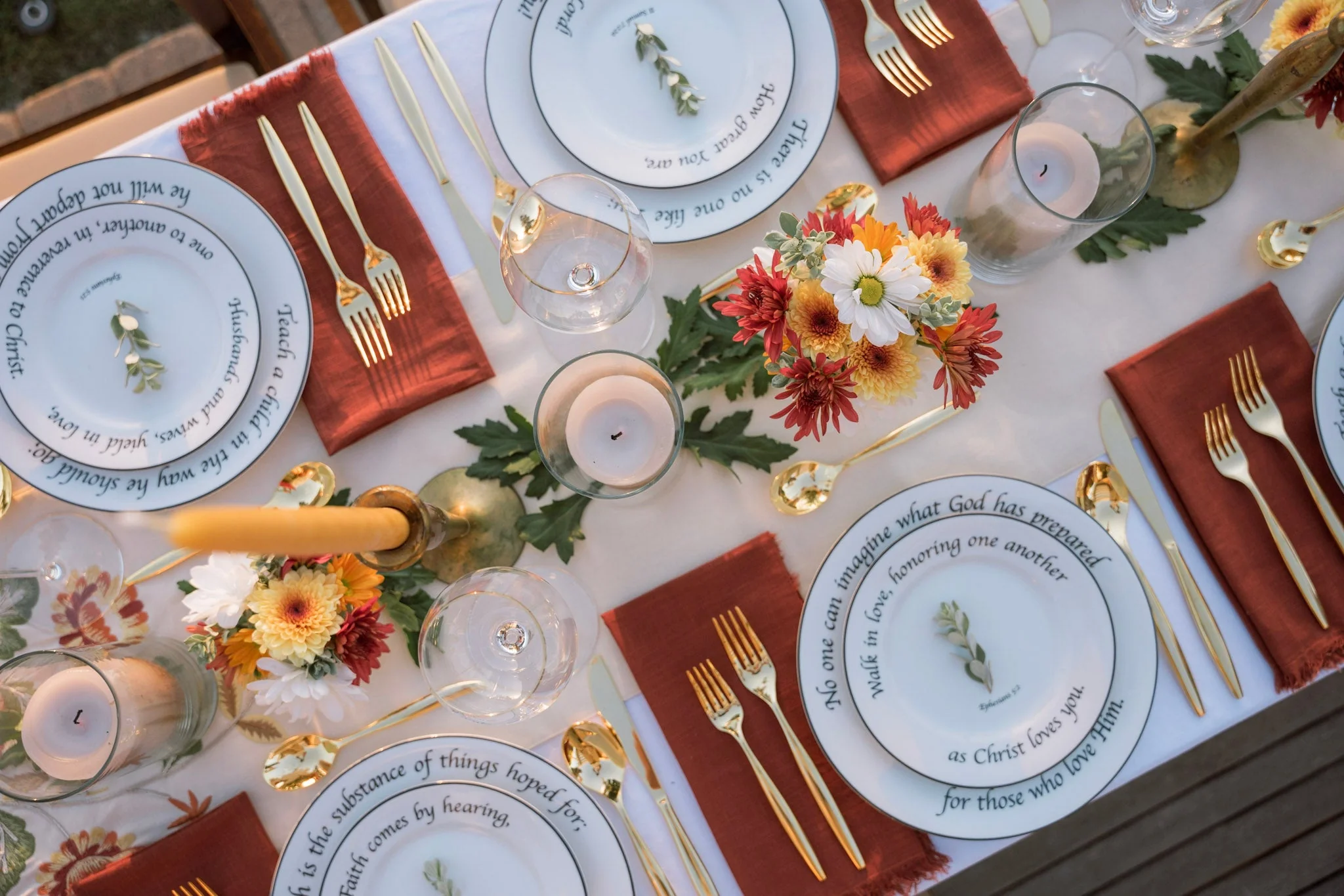 Daily Bread Salad Plates, Set of 4 - Image 6