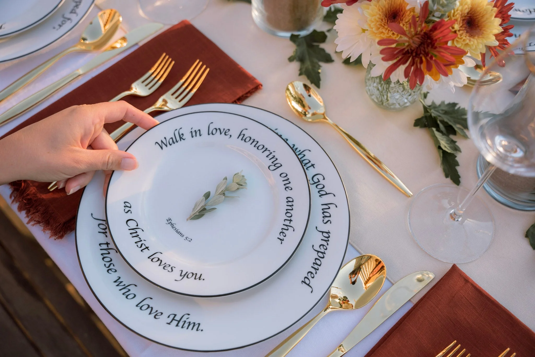 Daily Bread Salad Plates, Set of 4 - Image 8