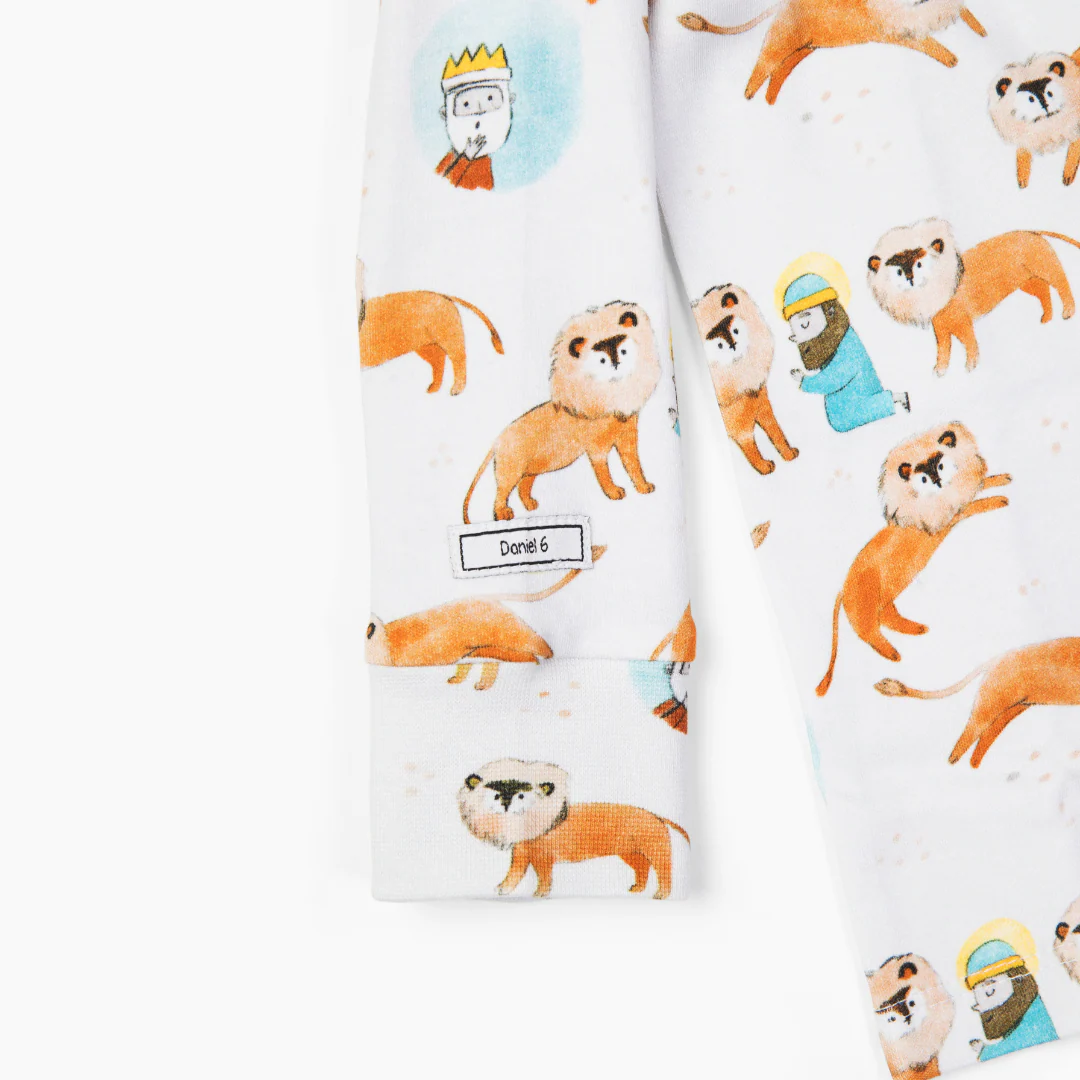 Daniel & The Lions Den PJ Long Sleeve Set Cotton - Image 2