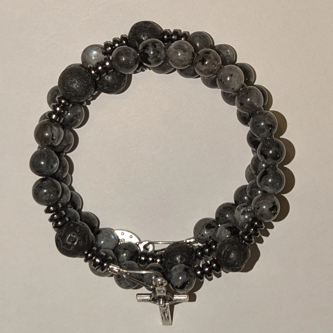 Dark Night Rosary Bracelet - Image 3