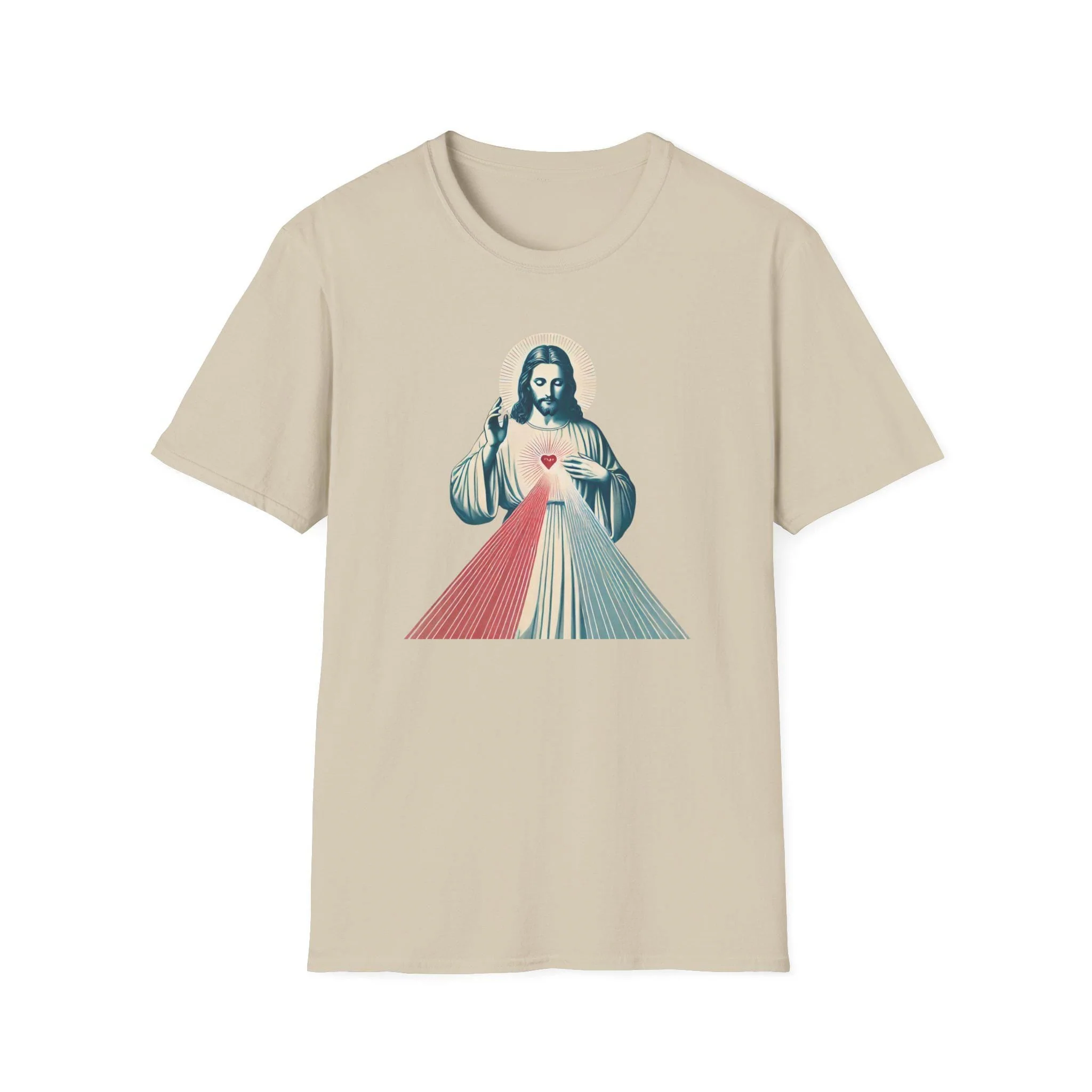 Divine Mercy Graphic TShirt Retro Style - Image 7
