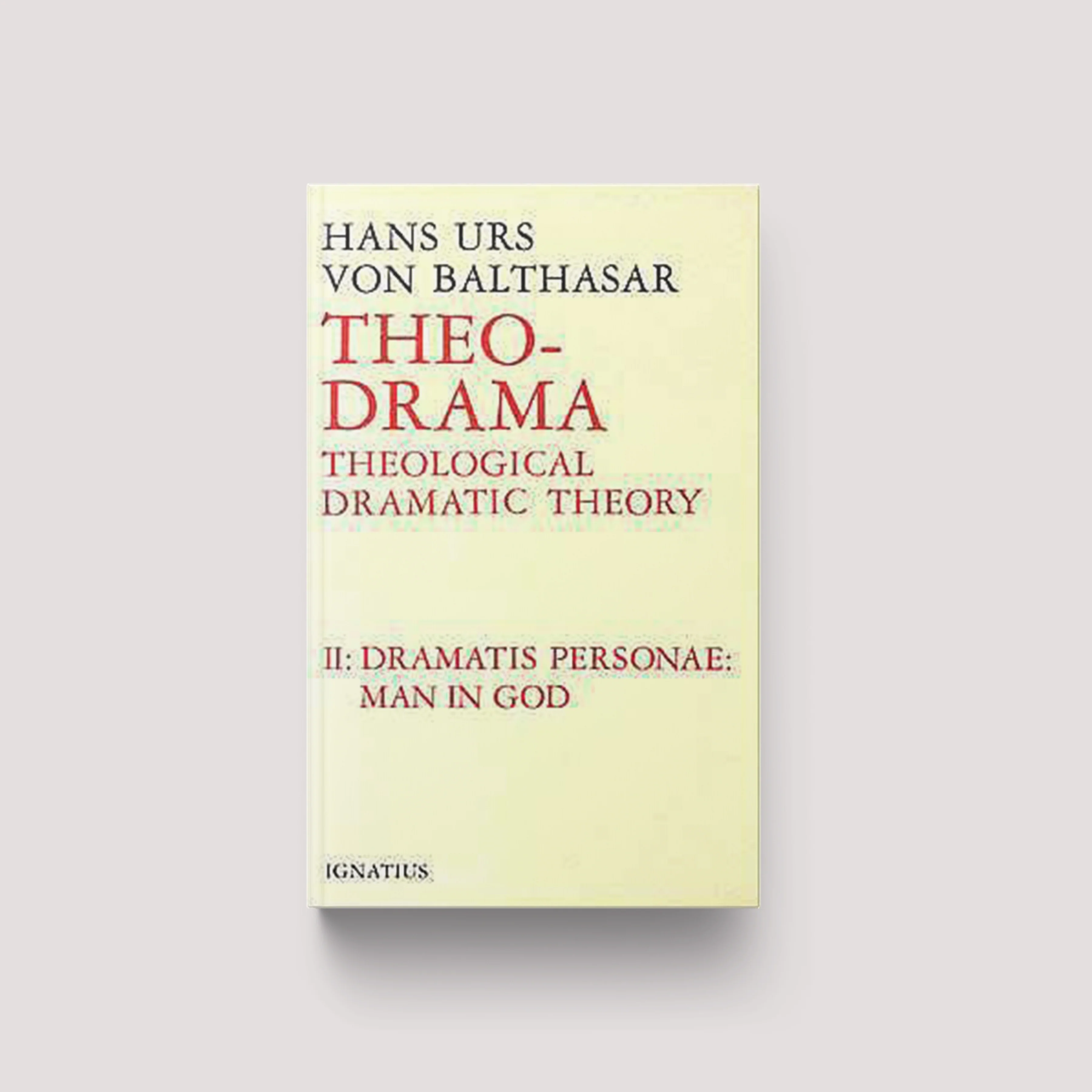 Dramatis Personea: Theological Dramatic Theory