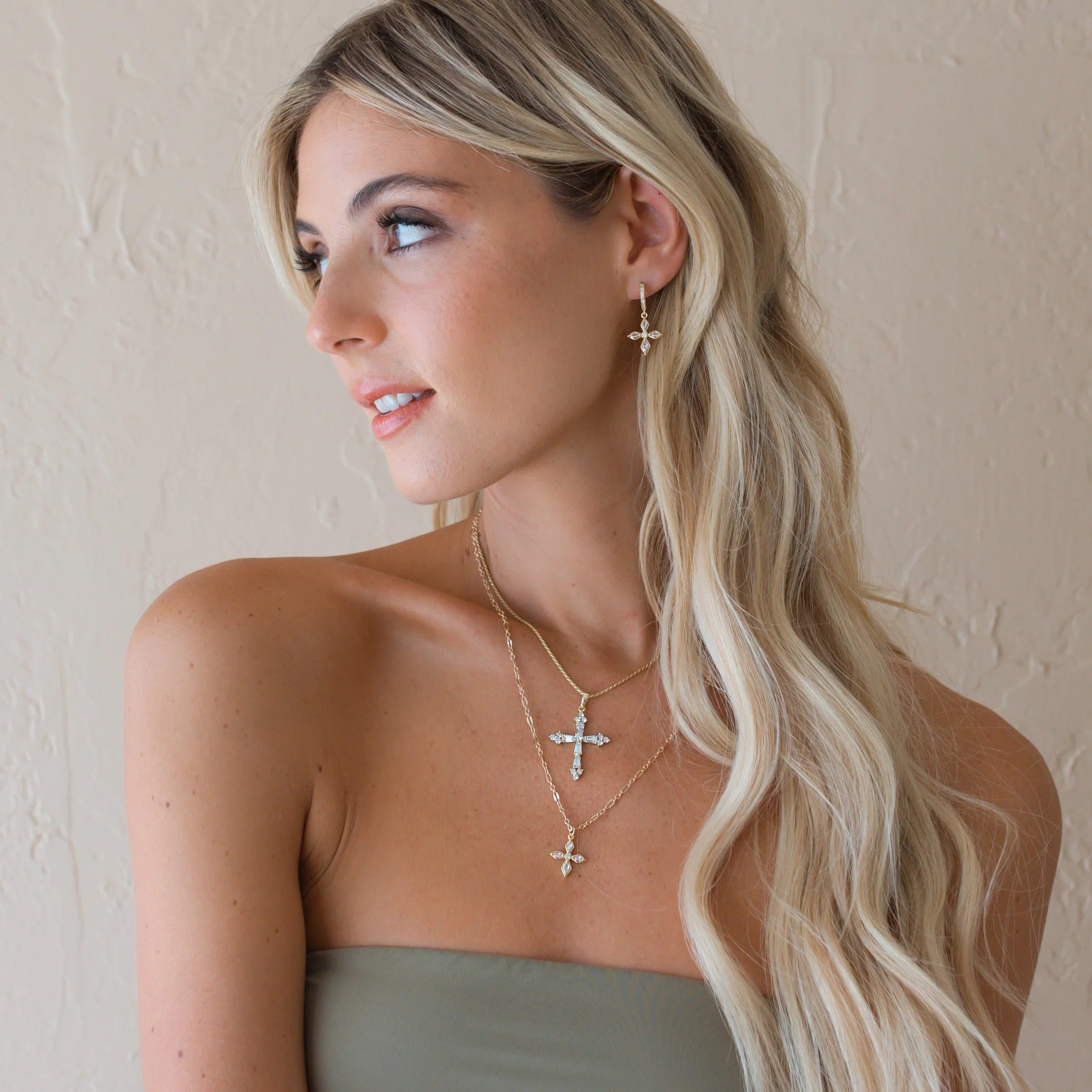 Duchess Cross Necklace - Image 2