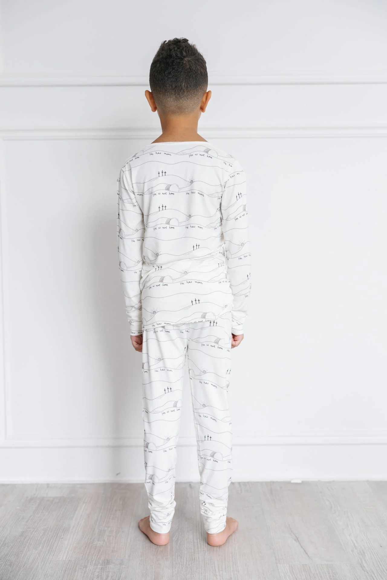 Early Sunday Morning PJ Long Sleeve Set Bamboo - Image 3