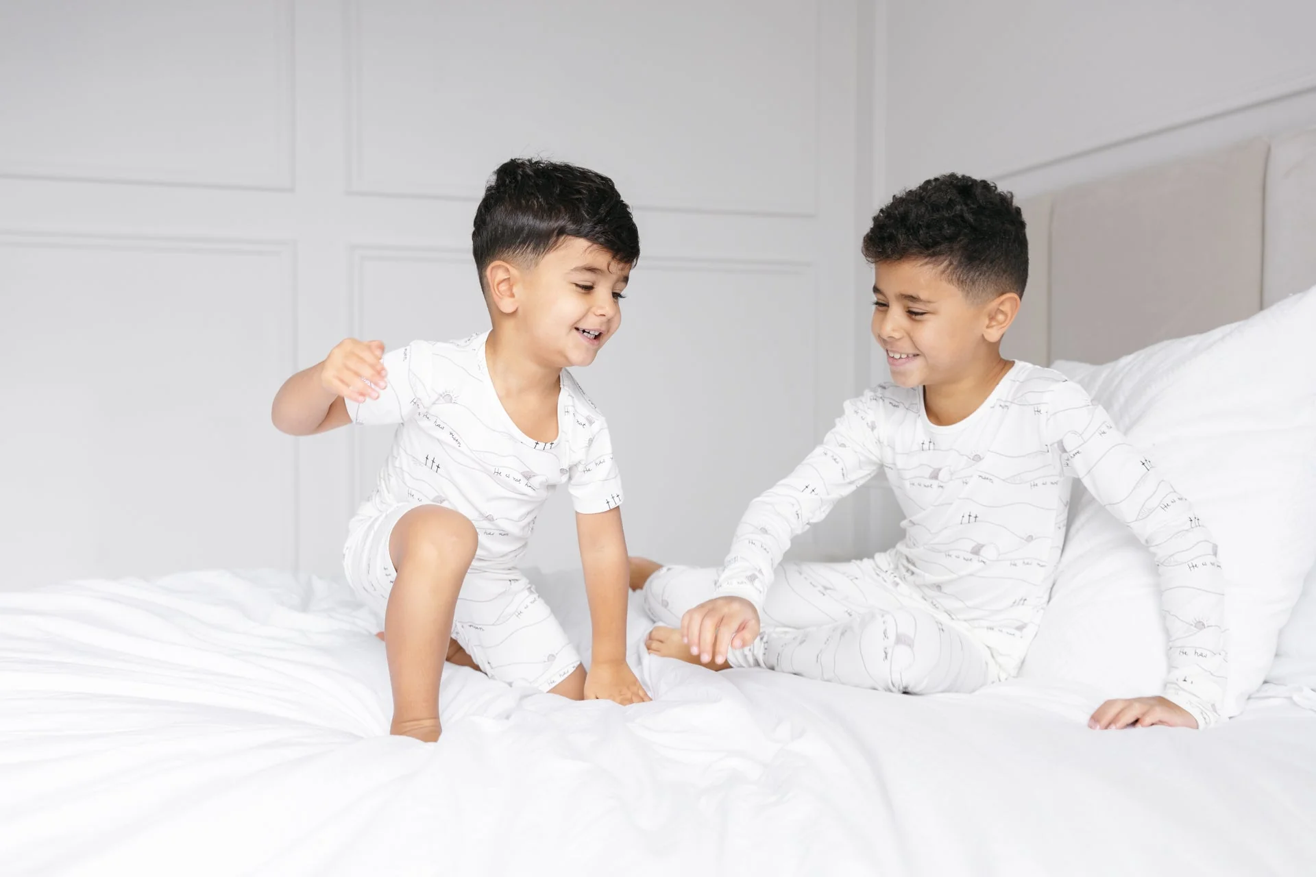 Early Sunday Morning PJ Long Sleeve Set Bamboo - Image 5