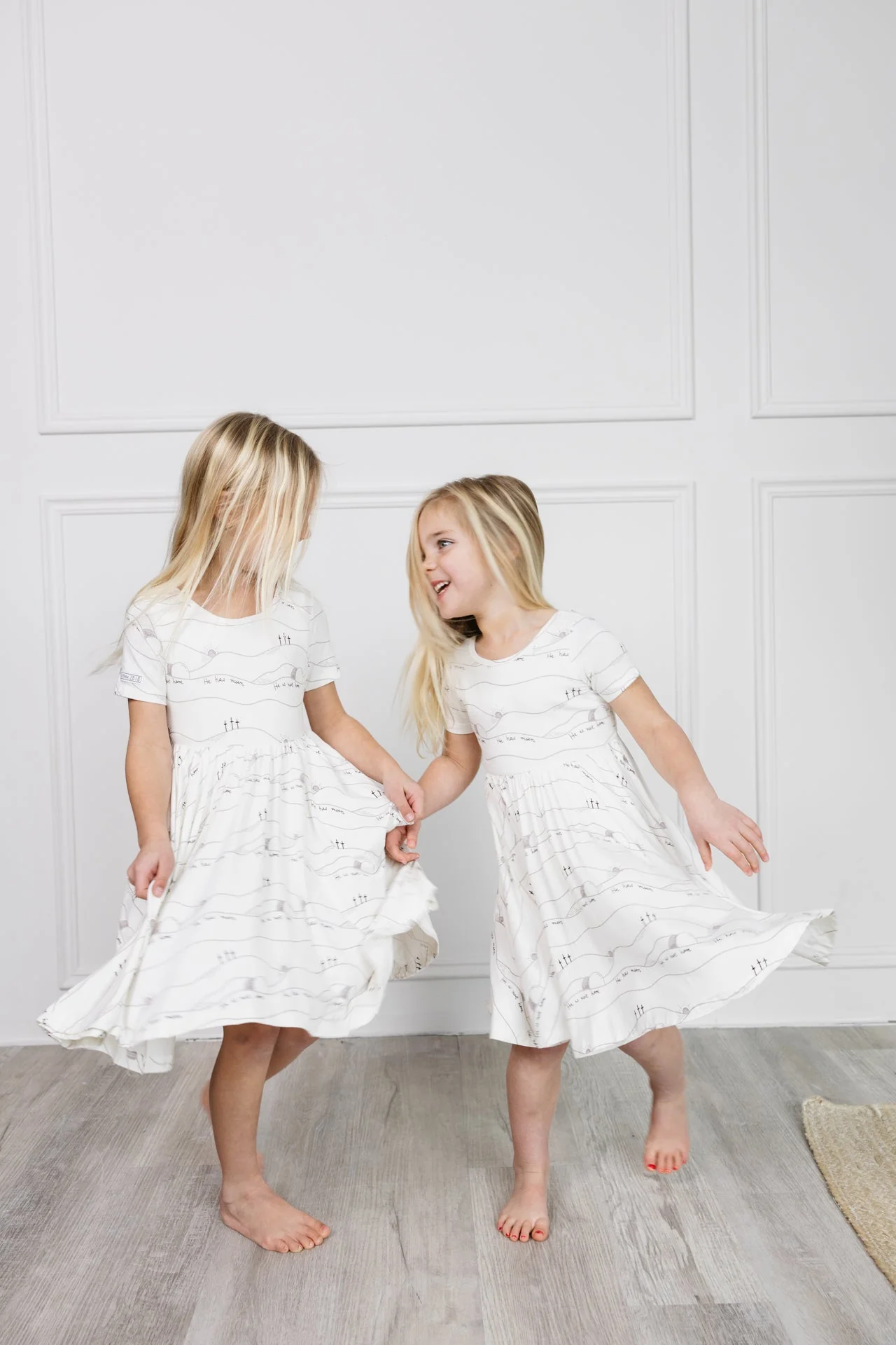 Early Sunday Morning Twirl Dress Bamboo - Image 5