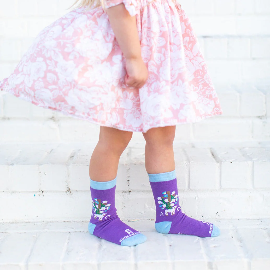 Easter Bloom Kids Socks - Image 4